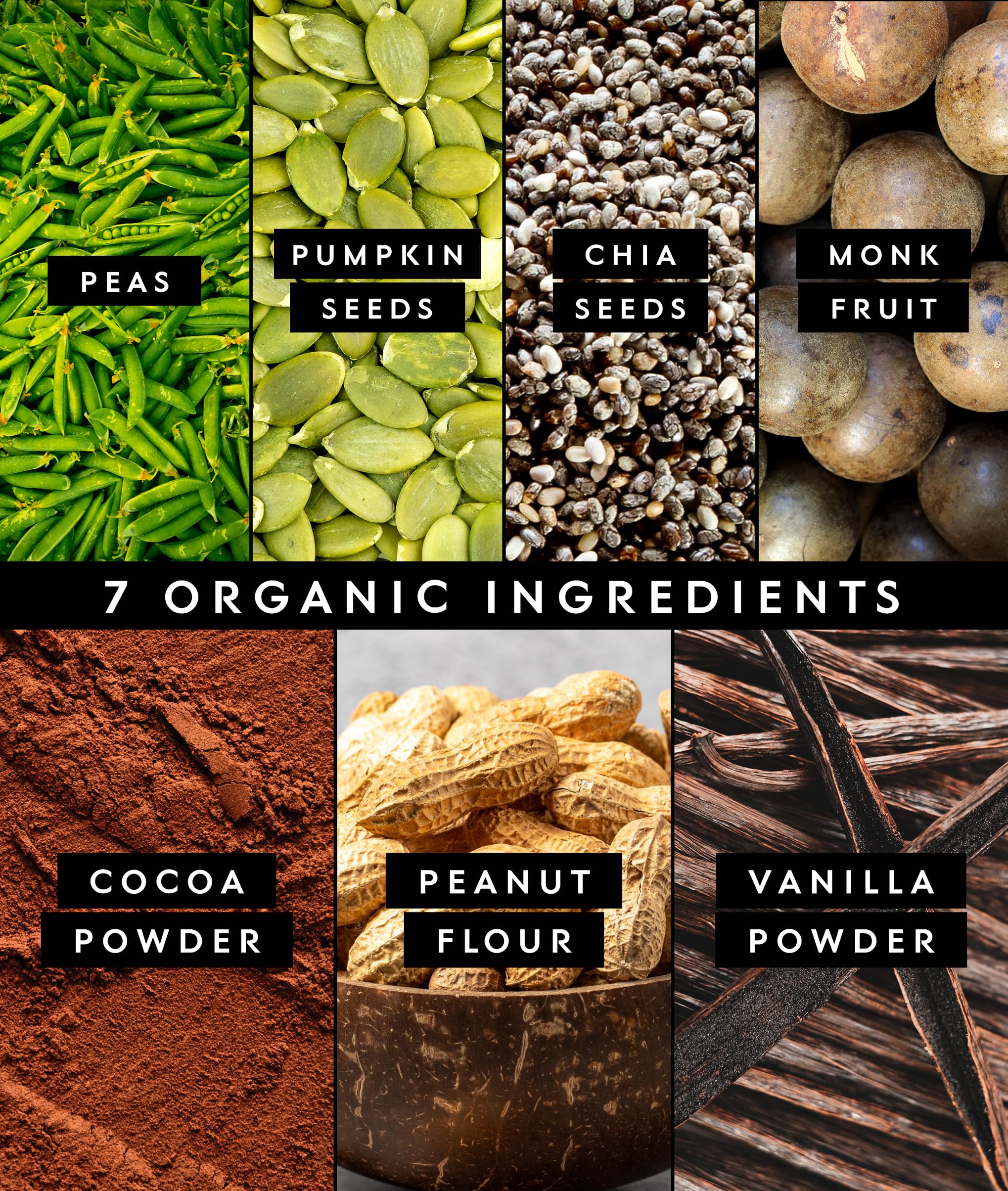 Truvani Organic Plant Based Protein Powder | Vanilla | 18 Servings | Vegan | 20g Pea Protein | Keto | Gluten & Dairy Free | Low Carb | No Added Sugar