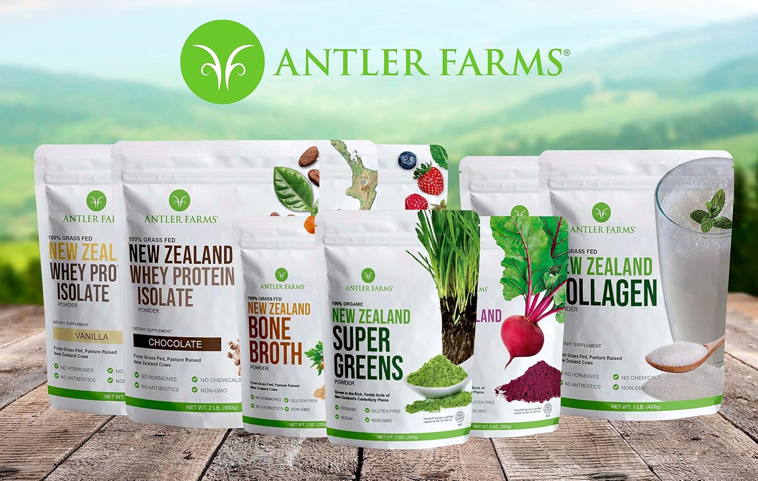 Antler Farms - 100% Pure Wild Caught New Zealand Fish Oil from Deep Ocean, Cold Water Fish, 120 Softgels - Clean, Fresh Omega-3 EPA + DHA Supplement, Keto Friendly, Super Clean | 100% Pure Fish Oil Supplement from Deep Ocean, Cold Water Fish, Clean, Fresh