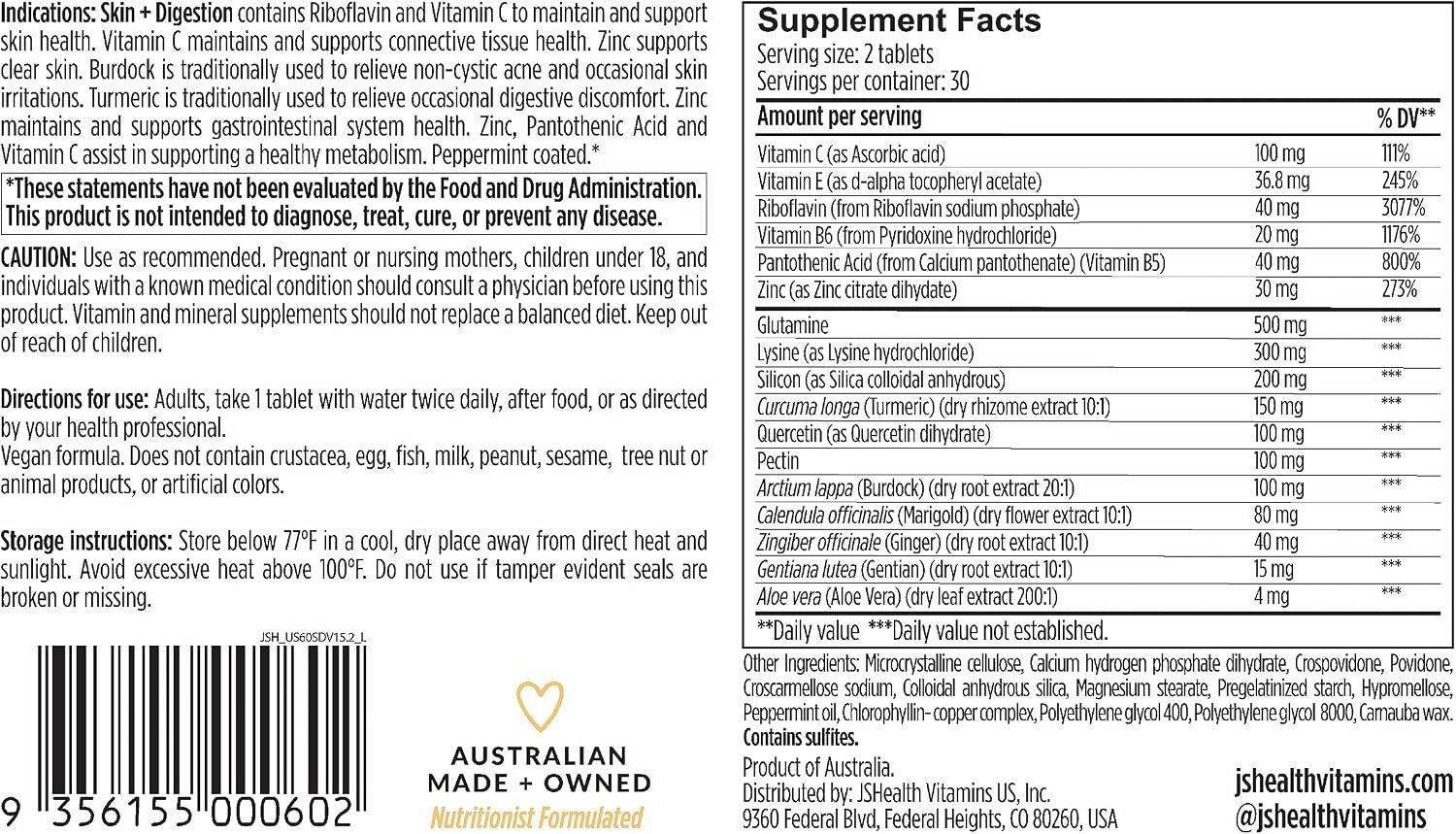 JSHealth Vitamins Signature Bundle | Includes Hair + Energy, Detox + Debloat, and Skin + Digestion Supplements