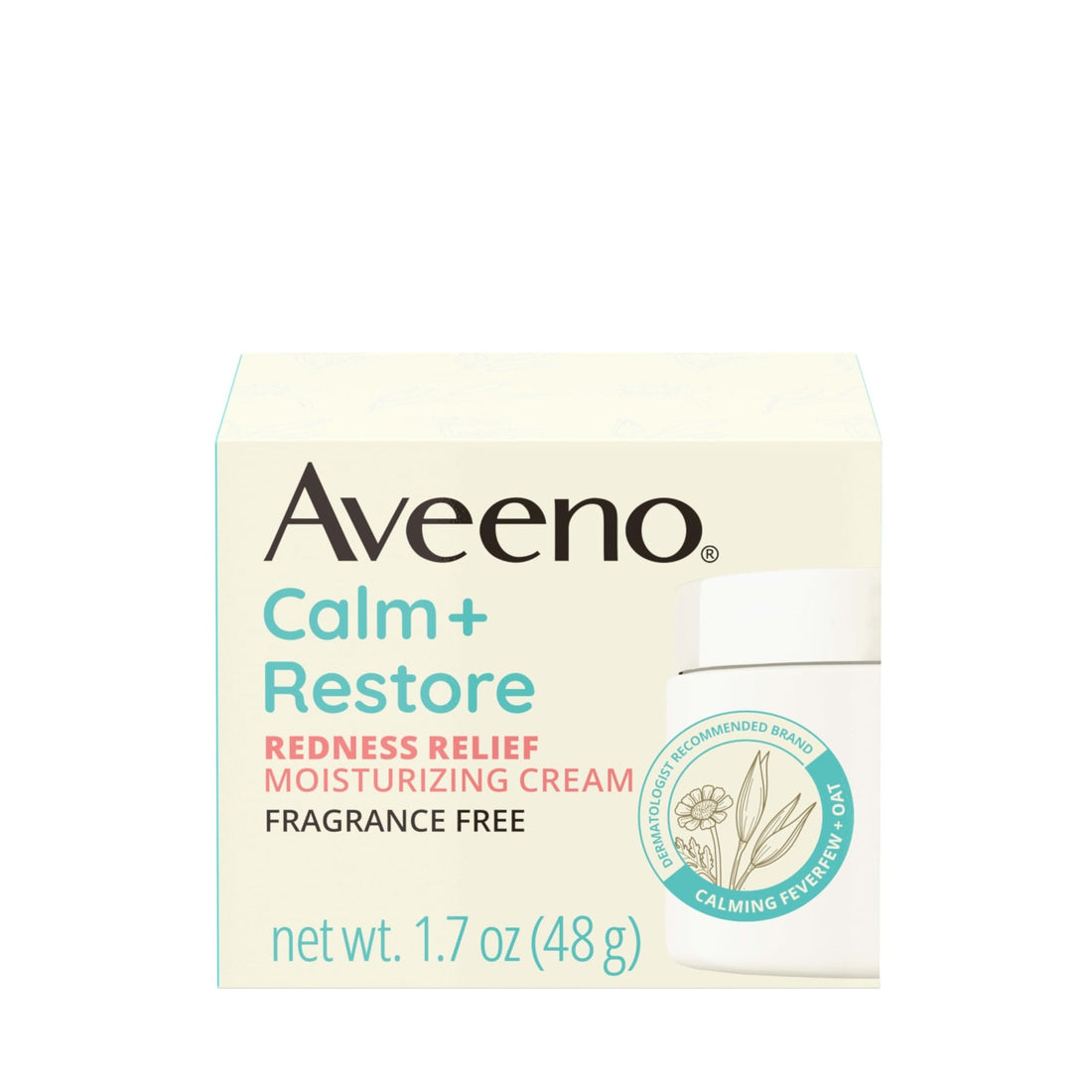Aveeno Calm + Restore Facial Moisturizer Face Cream for Redness Relief, Non-Comedogenic - PrimeBioHealth - canada supplements