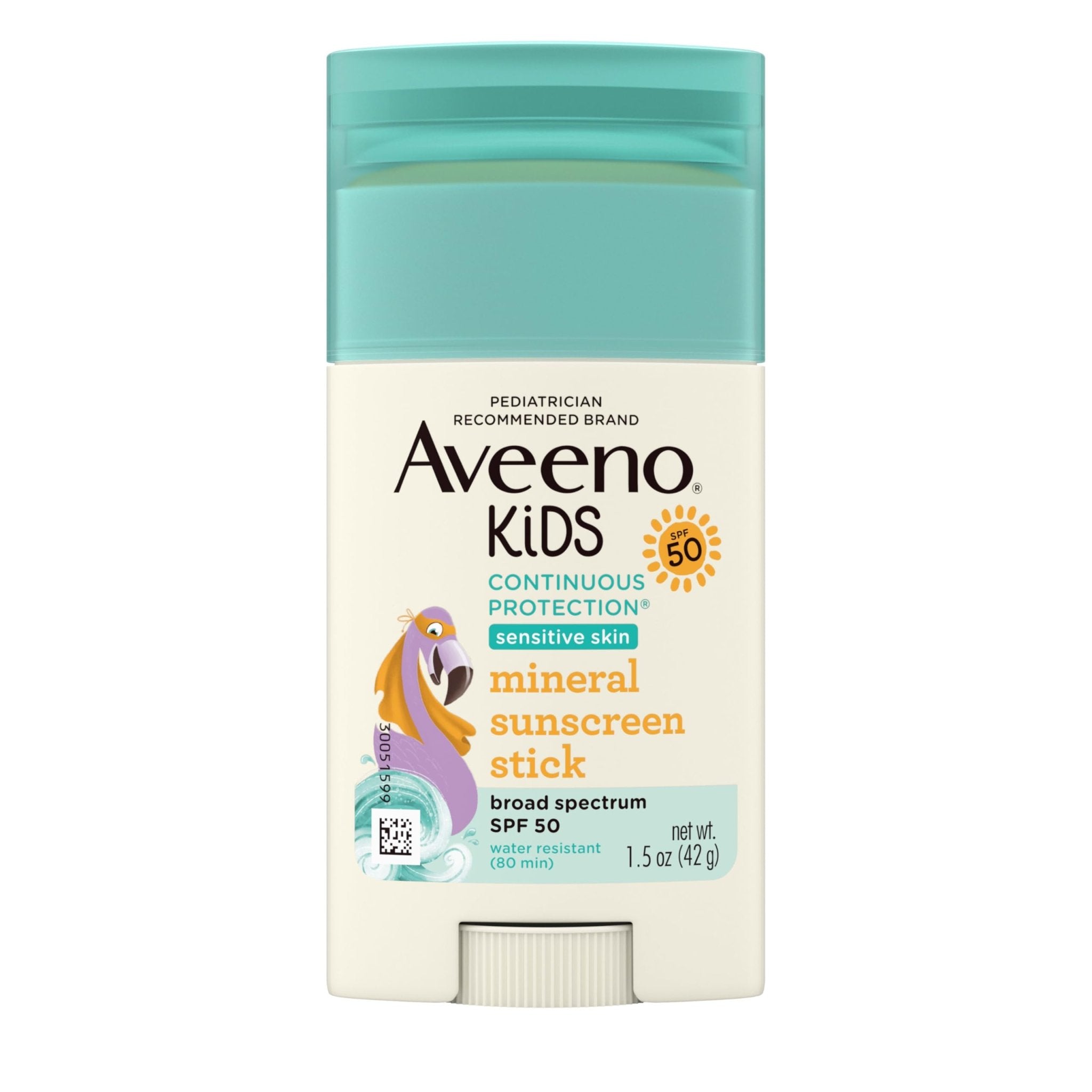 Aveeno Kids Continuous Protection Zinc Oxide Mineral Sunscreen Stick for Sensitive Skin, Face & Body Sunscreen Stick for Kids - PrimeBioHealth - canada supplements