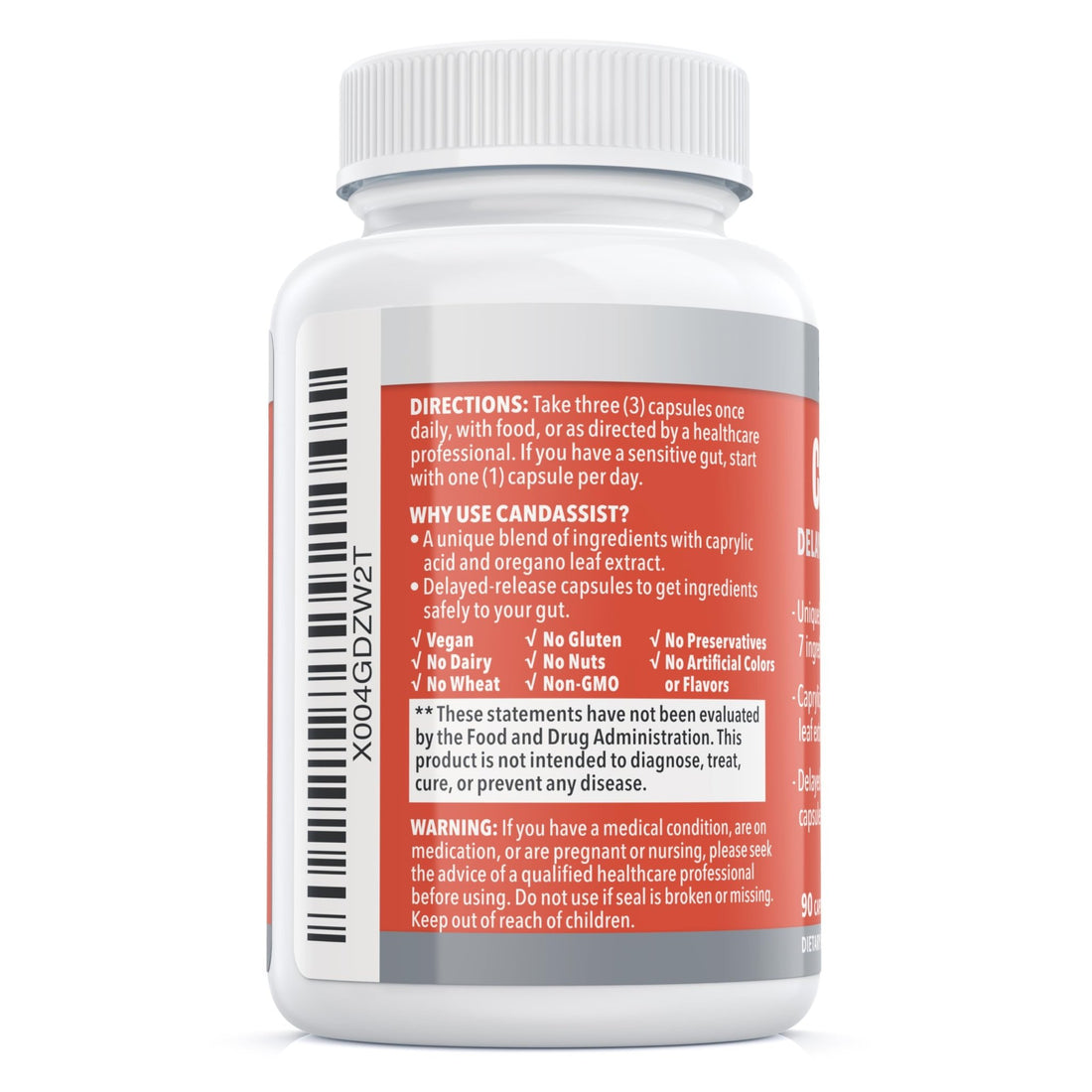 Balance ONE Candida Cleanse & Yeast Support Complex – Caprylic Acid, Undecylenic Acid, Berberine & Oregano Leaf – Gut Flora Balance for Women & Men - PrimeBioHealth - canada supplements