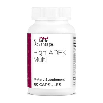 Bariatric Advantage High ADEK Multi - for Bariatric Surgery Patients - Multivitamin with Vitamins A, D, E, K & Trace Minerals - PrimeBioHealth - canada supplements