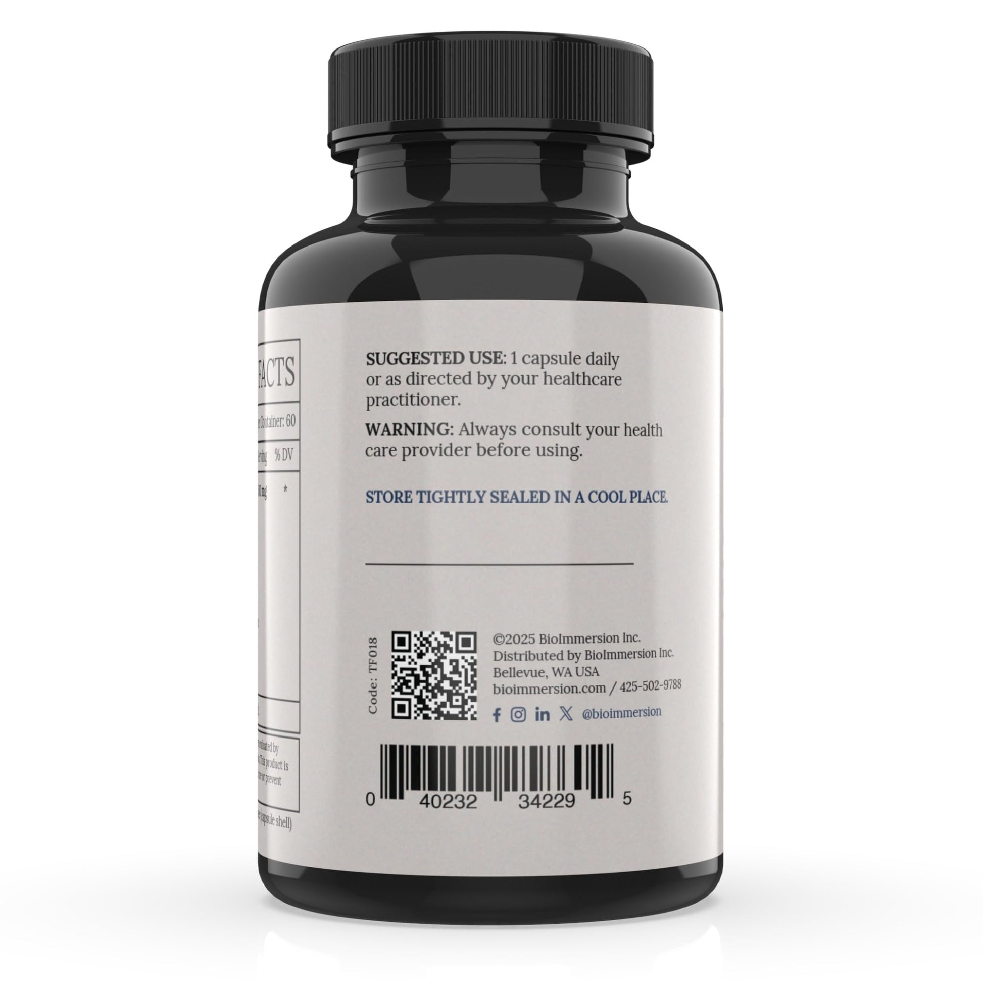 BioImmersion Supernatant Synbiotic - Prebiotic Probiotic Postbiotic - Eases Digestive Discomfort, Gut Imbalance & Yeast Overgrowth - Immune & Microbiome Support - PrimeBioHealth - canada supplements