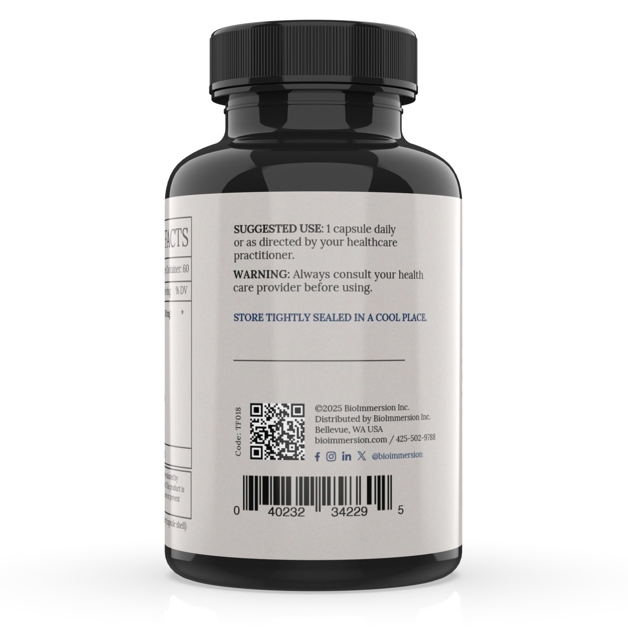 BioImmersion Supernatant Synbiotic - Prebiotic Probiotic Postbiotic - Eases Digestive Discomfort, Gut Imbalance & Yeast Overgrowth - Immune & Microbiome Support - PrimeBioHealth - canada supplements
