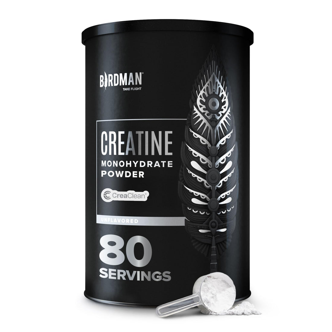 BIRDMAN Micronized Creatine Monohydrate Powder, Muscle Recovery, Caffeine Free, Creatine Pre Workout, Vegan, Post Workout, Gluten Free, Sugar Free - PrimeBioHealth - canada supplements
