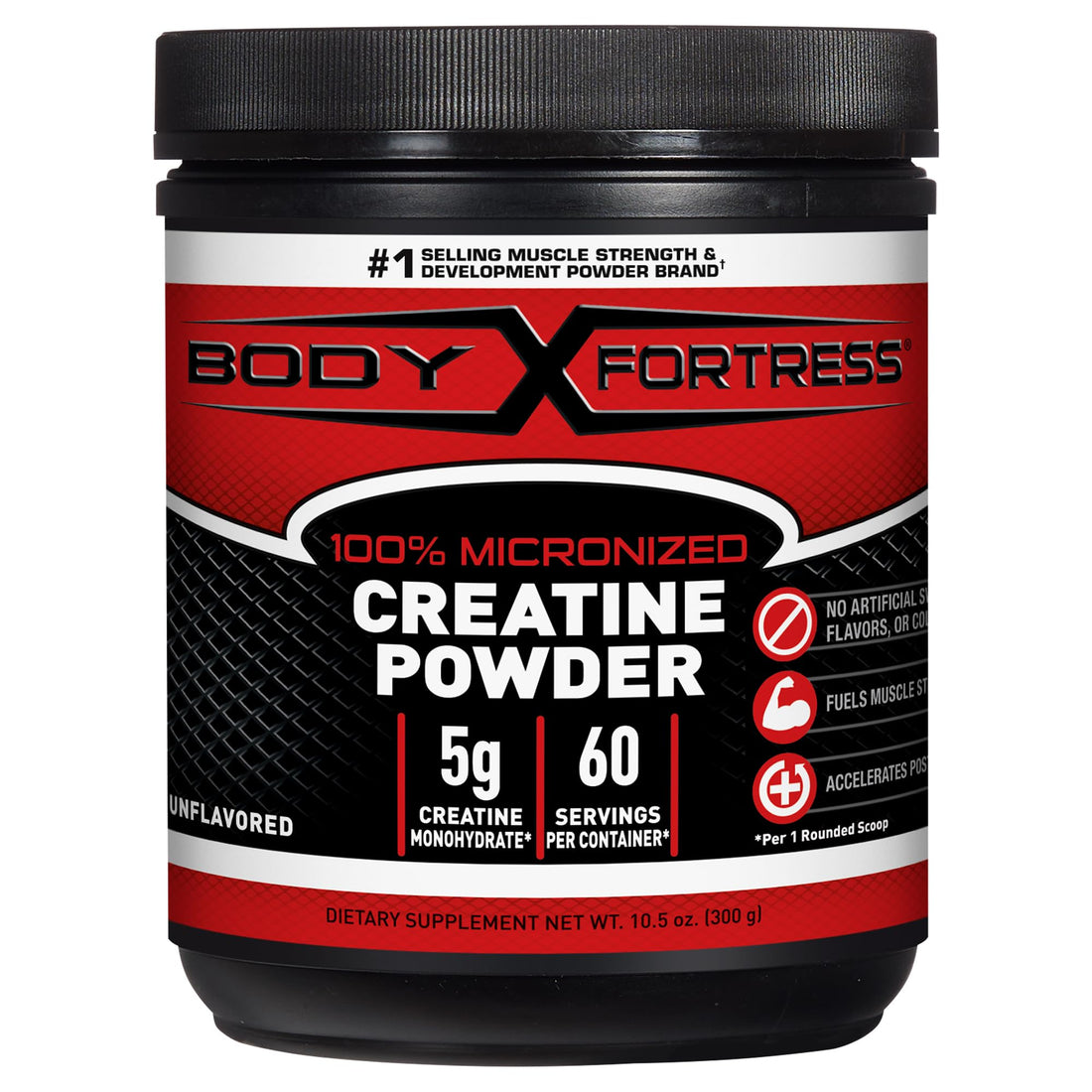 Body Fortress 100% Creatine Monohydrate Powder - Unflavored Micronized Creatine Supplement for Muscle Growth, Strength & Recovery, Pre Workout & Post Workout - PrimeBioHealth - canada supplements