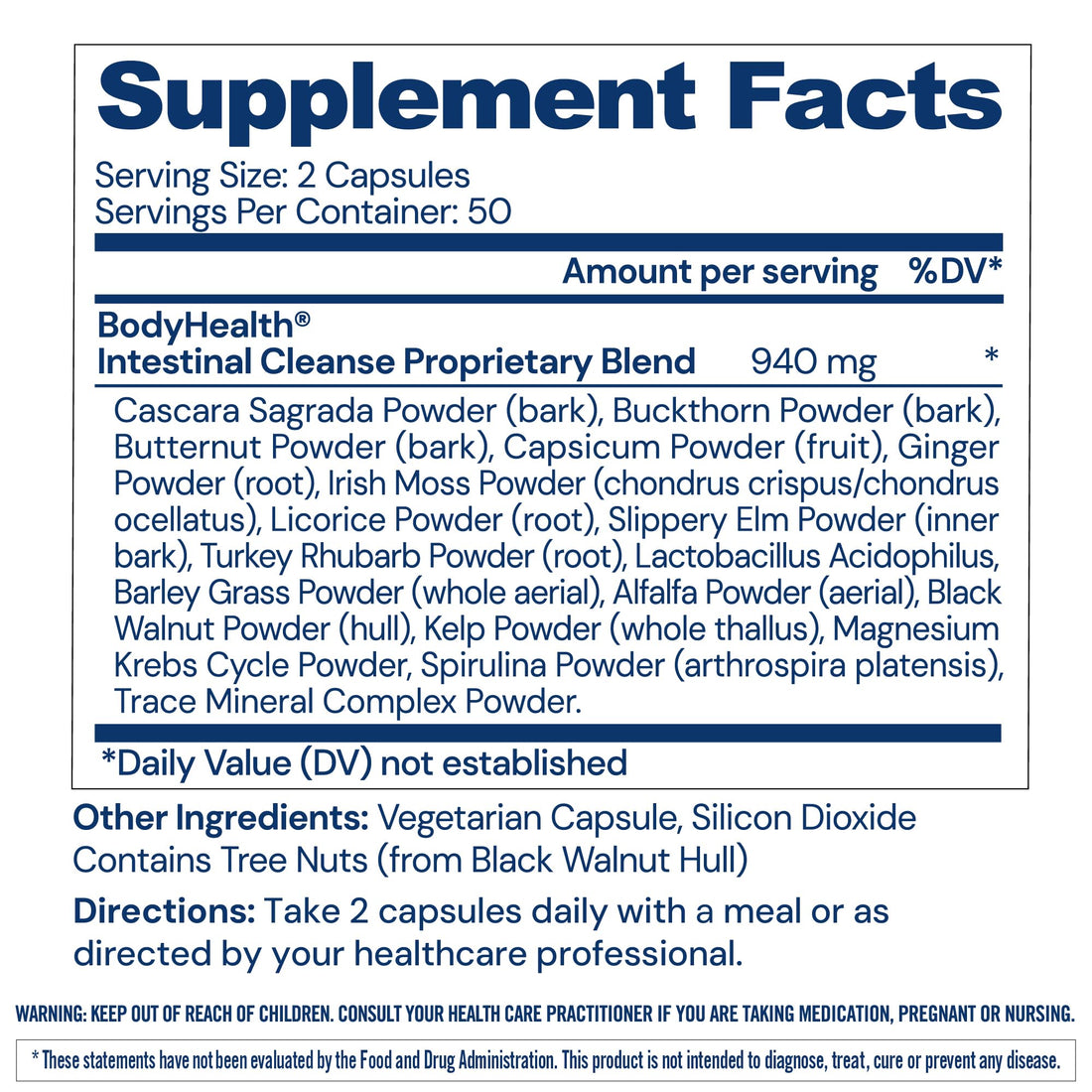 BodyHealth Intestinal Cleanse - Eliminate, Colon Cleanser Detox, Gentle Laxative Pills and Bowel Flush Constipation Relief for Adults, Body Cleanse for Colon Health - PrimeBioHealth - canada supplements