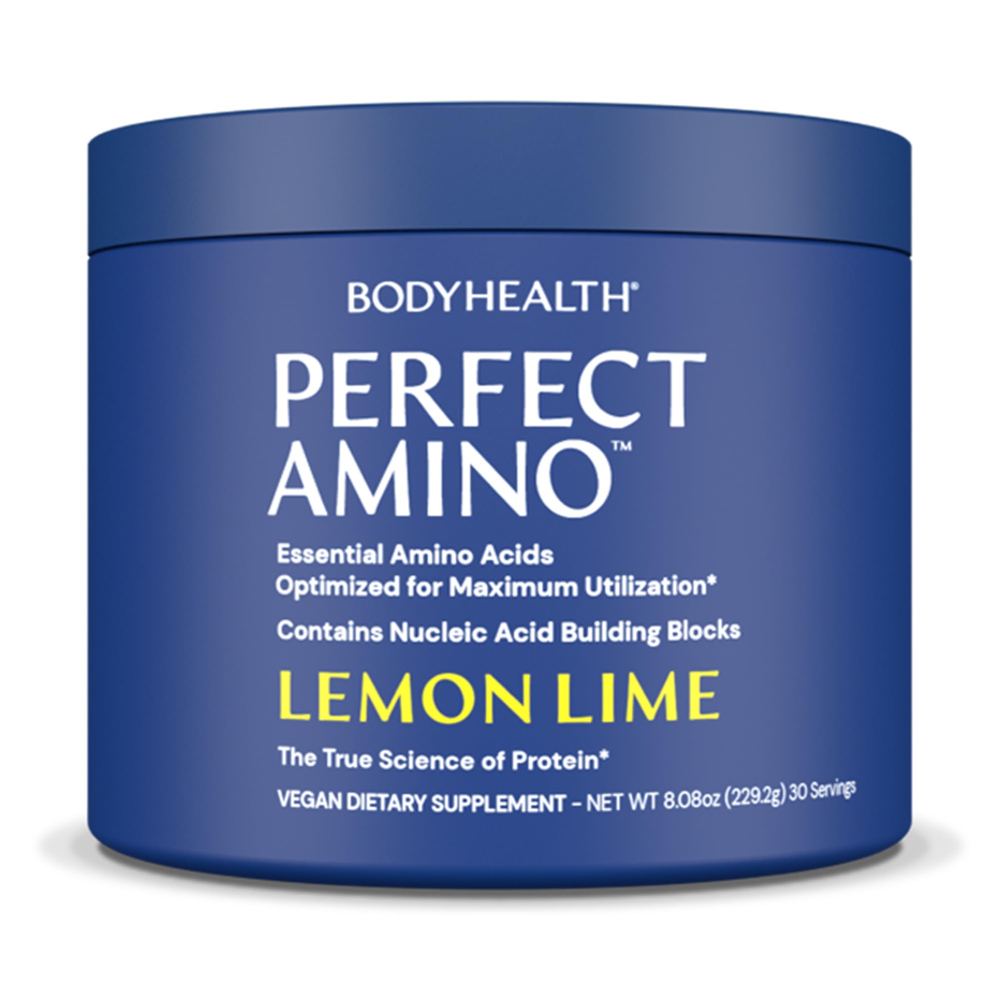 BodyHealth PerfectAmino Powder - EAA Powder for Pre and Post Workout - Amino Acid Energy Drink for Men and Women to Support Lean Muscle and Recovery - PrimeBioHealth - canada supplements