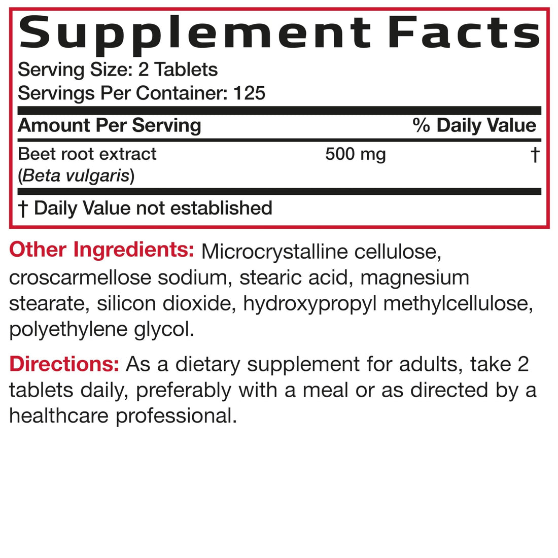 Bronson Beet Root Extra Strength, Non-GMO, 250 Vegetarian Tablets - PrimeBioHealth - canada supplements