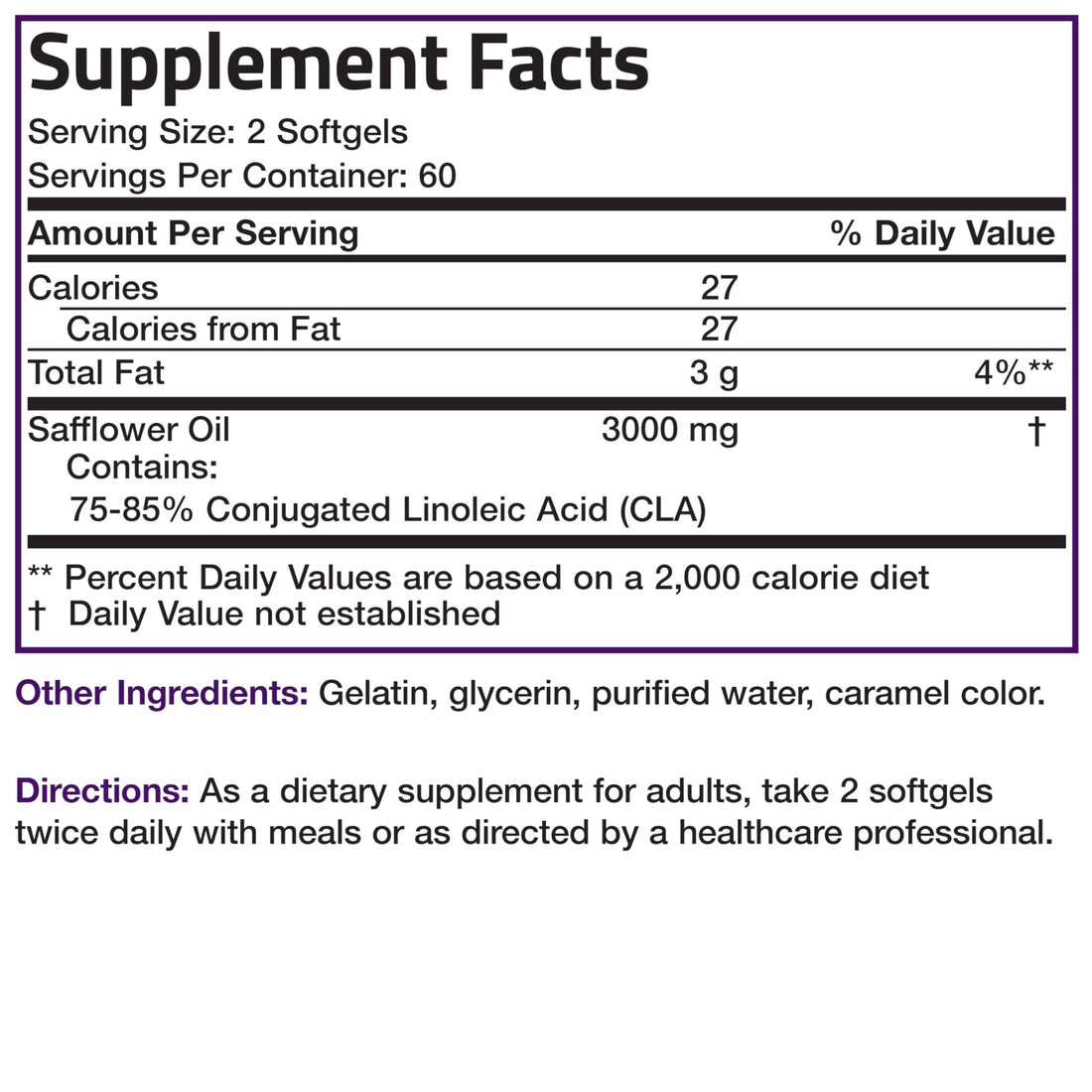 Bronson CLA 3000 Extra High Potency Supports Healthy Weight Management Lean Muscle Mass Non-Stimulating - PrimeBioHealth - canada supplements