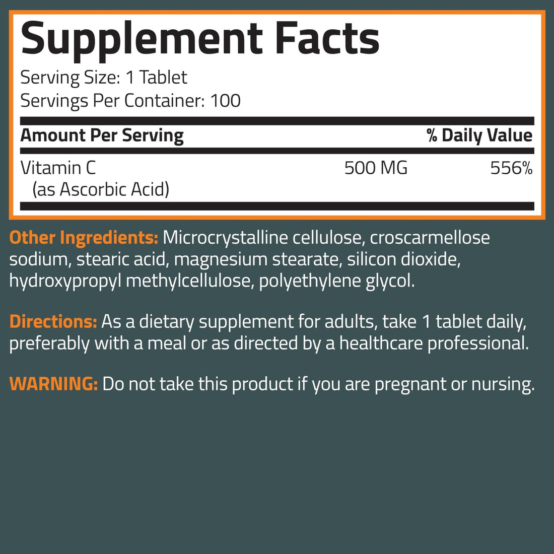 Bronson Vitamin C 500 MG Supports a Healthy Immune System & Antioxidant Protection, Non-GMO, 250 Vegetarian Tablets - PrimeBioHealth - canada supplements