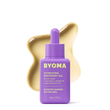BYOMA Hydrating Recovery Oil - Luxury Face Oil with Squalane, Jojoba Oil & Seabuckthorn Oil - Instant Radiant and Glowy Skin - PrimeBioHealth - canada supplements