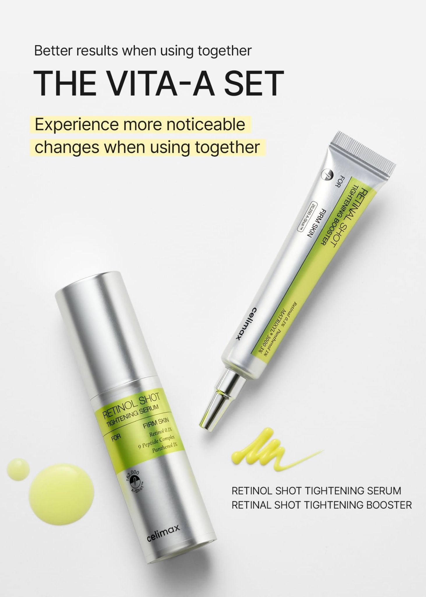 celimax The Vita A Retinol Shot Tightening Serum | with Pure Vitamin A Retinol, Peptide, Pore Minimizer - PrimeBioHealth - canada supplements