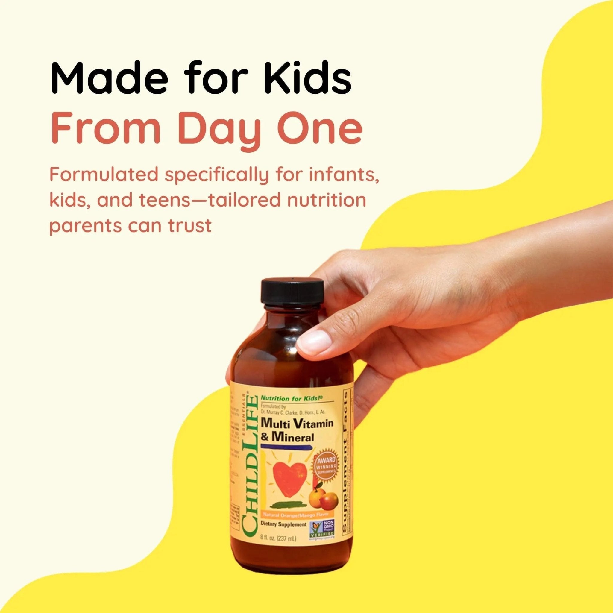 CHILDLIFE ESSENTIALS Kids Multivitamin & Mineral - Kids Vitamins, Liquid Multivitamin for Kids - PrimeBioHealth - canada supplements
