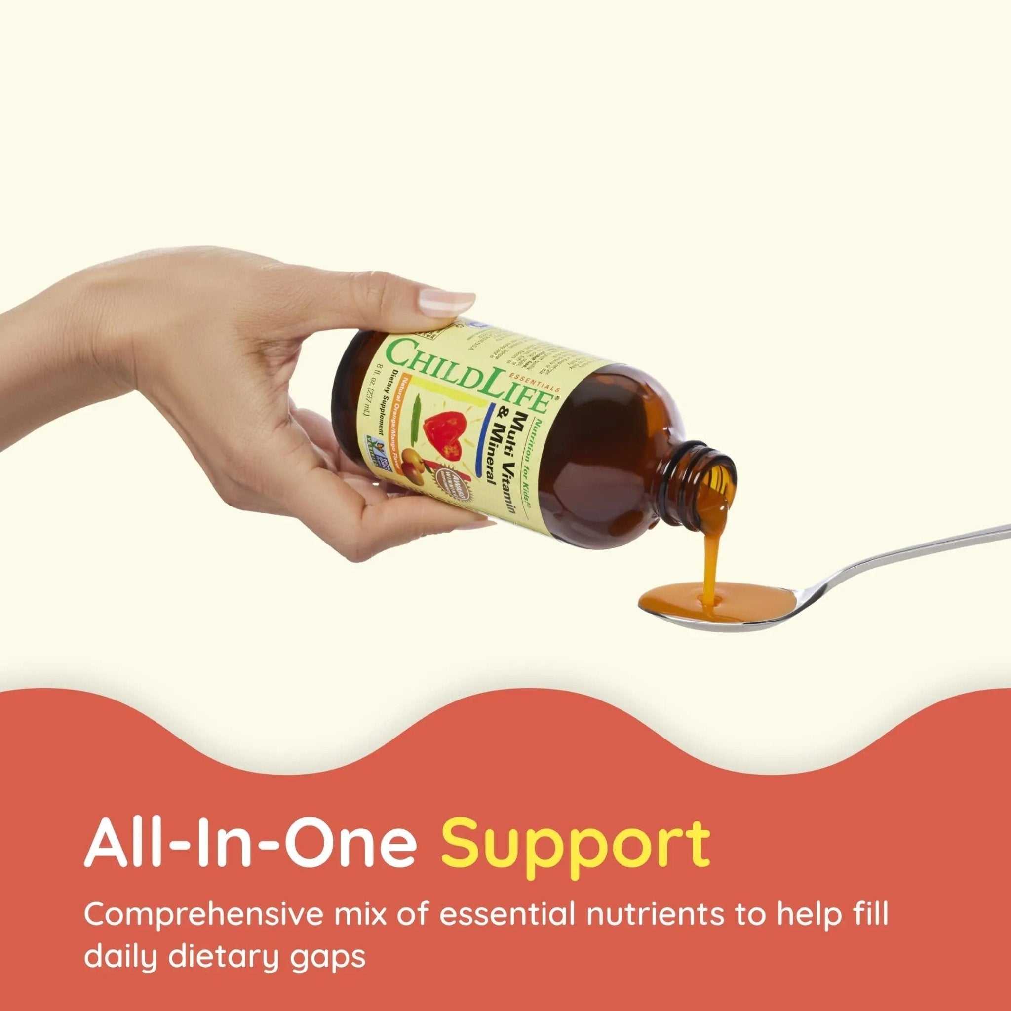 CHILDLIFE ESSENTIALS Kids Multivitamin & Mineral - Kids Vitamins, Liquid Multivitamin for Kids - PrimeBioHealth - canada supplements