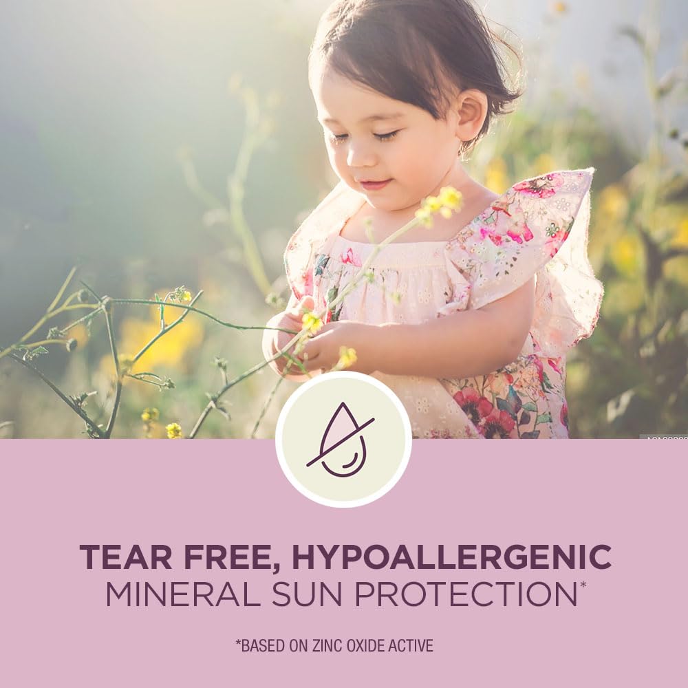 Coppertone Pure and Simple Baby Sunscreen Lotion SPF 50, Zinc Oxide Mineral Sunscreen for Babies, Hypoallergenic and Tear Free, 6 Fl Oz Bottle - PrimeBioHealth - canada supplements