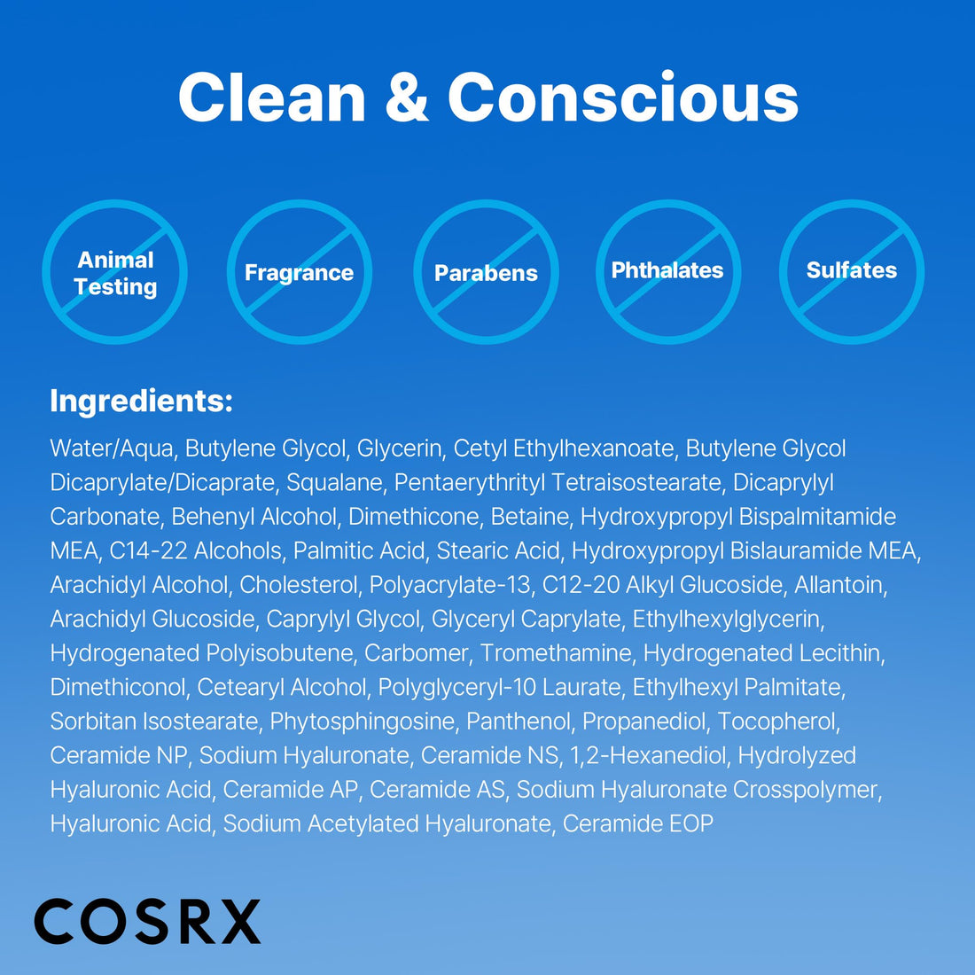 COSRX Ceramide Skin Barrier Moisturizer for Face with 7 Ceramides, Hyaluronic Acid & Panthenol for All Skin Types, 2.7 Fl. Oz, Korean Skin Care - PrimeBioHealth - canada supplements