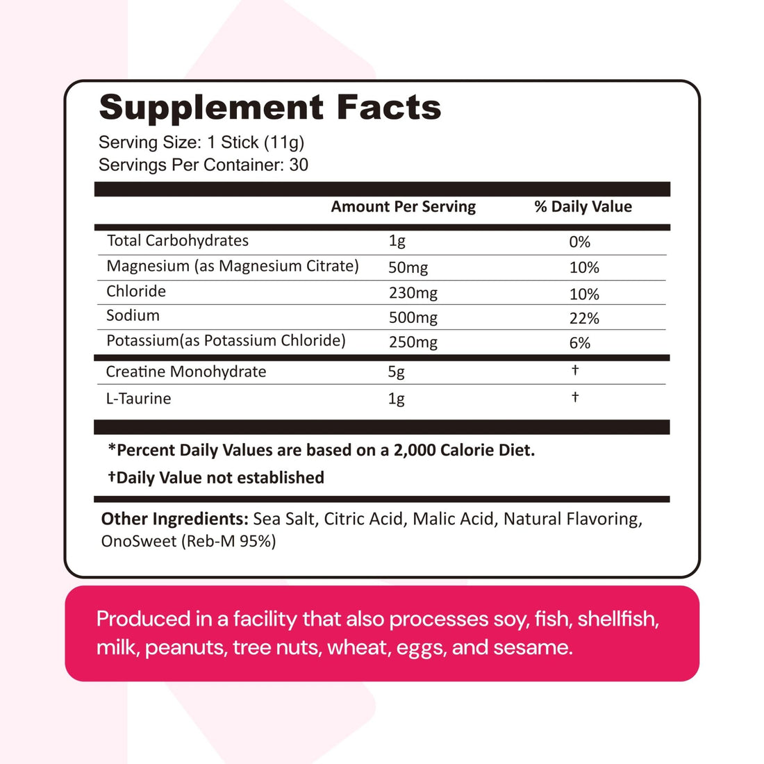 Create Creatine + Electrolytes Mix - Creatine Monohydrate Stick Packs, Supports Energy - PrimeBioHealth - canada supplements