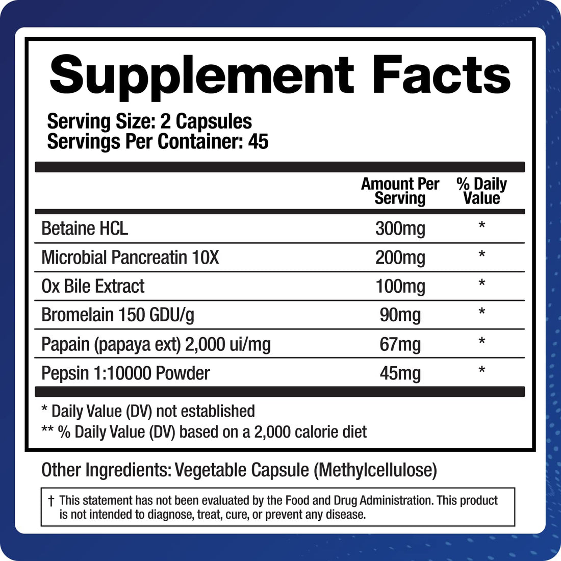 Digestive Enzymes Supplement (90 Capsules) Support Digestion - with Purified Bile, Pancreatin, Plant Enzymes, Ox Bile, Betaine HCL - PrimeBioHealth - canada supplements