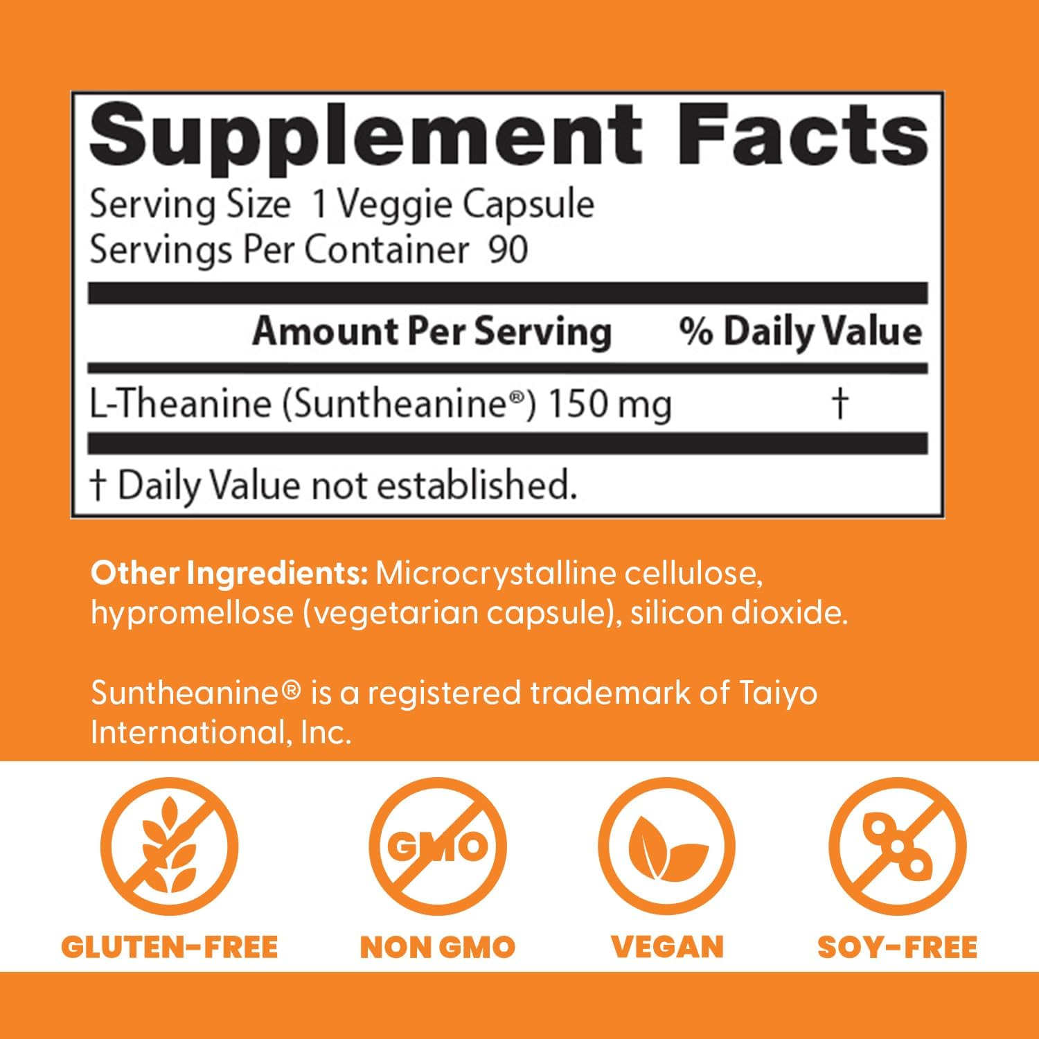 Doctor's Best L-Theanine Contains Suntheanine, Helps Reduce Stress & Sleep, Non-GMO, Gluten Free, Vegan, 150 mg (DRB-00197), 90 Count - PrimeBioHealth - canada supplements