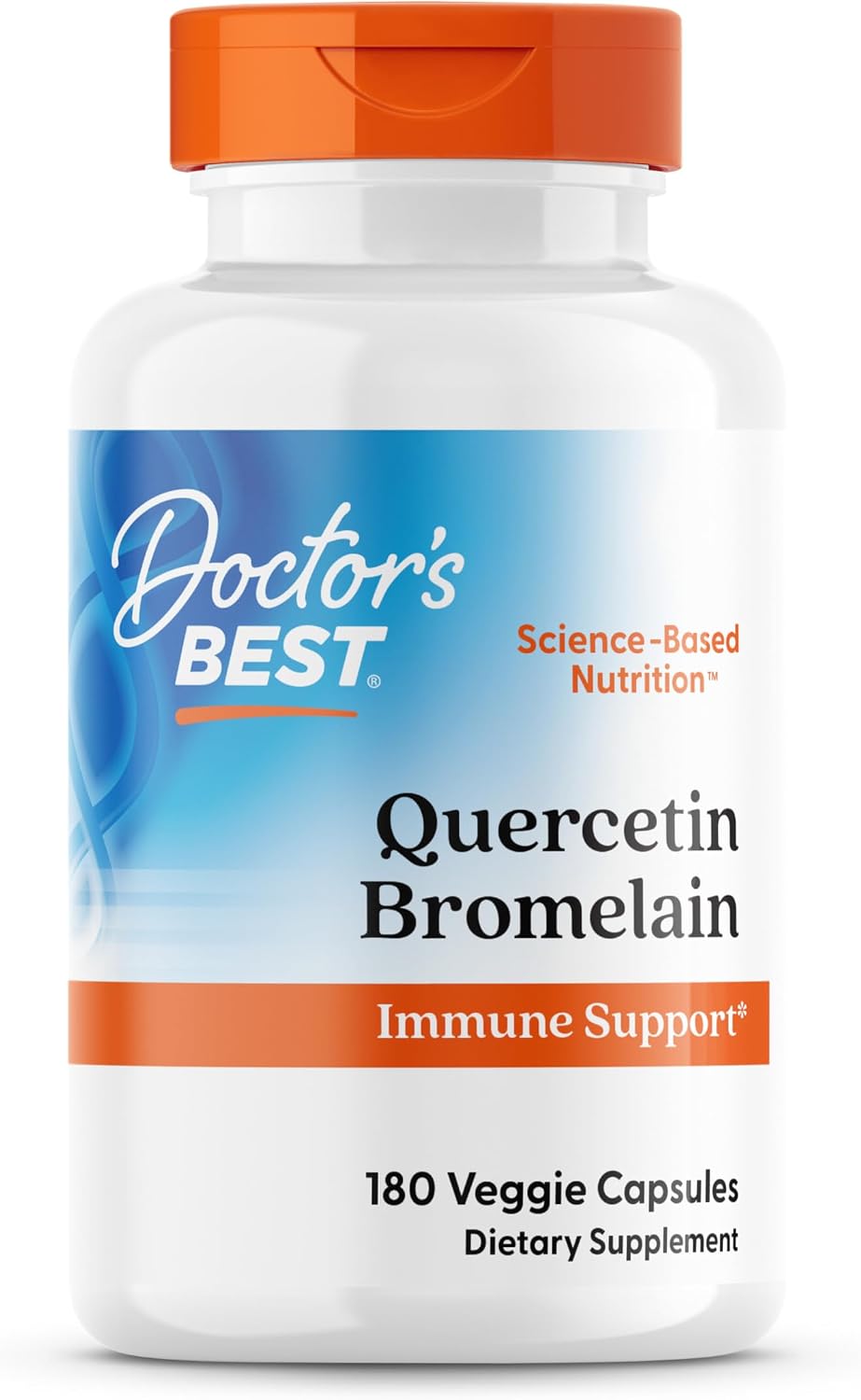 Doctor's Best Quercetin Bromelain, Immunity Support Capsule, Heart, Joint & Healthy Respiratory System, Non-GMO, Vegan, Gluten Free, Soy Free,180 VC - PrimeBioHealth - canada supplements