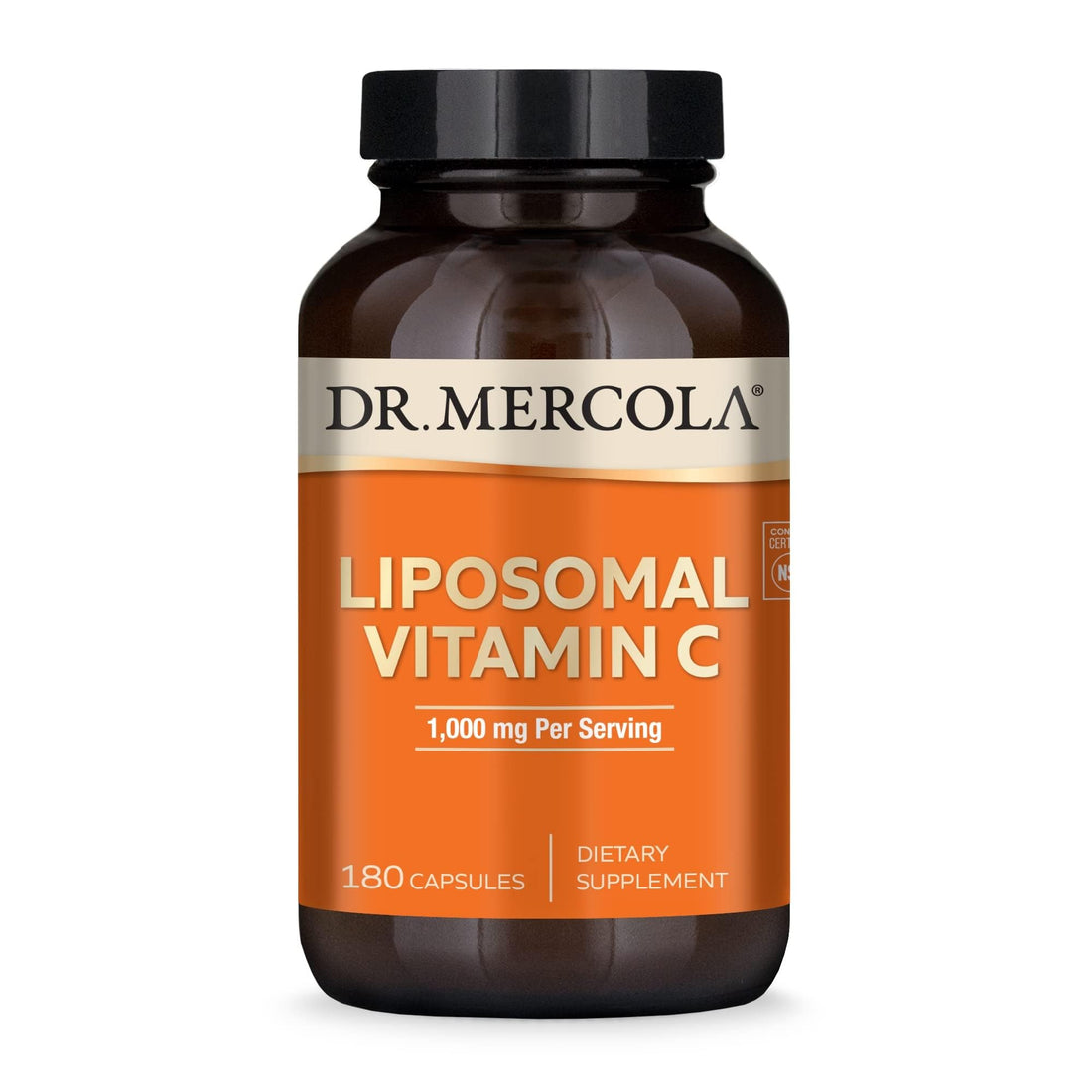 Dr. Mercola Liposomal Vitamin C - Brain, Heart, Eye & Immune Support - Provides 1,000 mg of Bioavailable Vitamin C - Non-GMO, Gluten-Free & Soy-Free - PrimeBioHealth - canada supplements