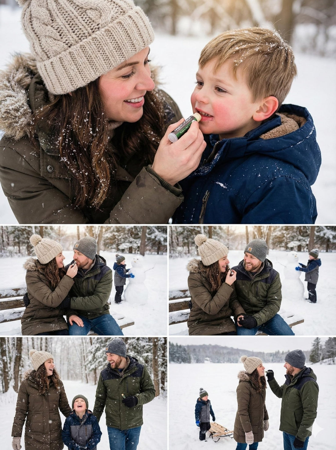 Earth's Daughter USDA Organic Lip Balm 6-Pack - Fruit Flavors, Beeswax, Coconut Oil, Vitamin E - Best Lip Repair - PrimeBioHealth - canada supplements