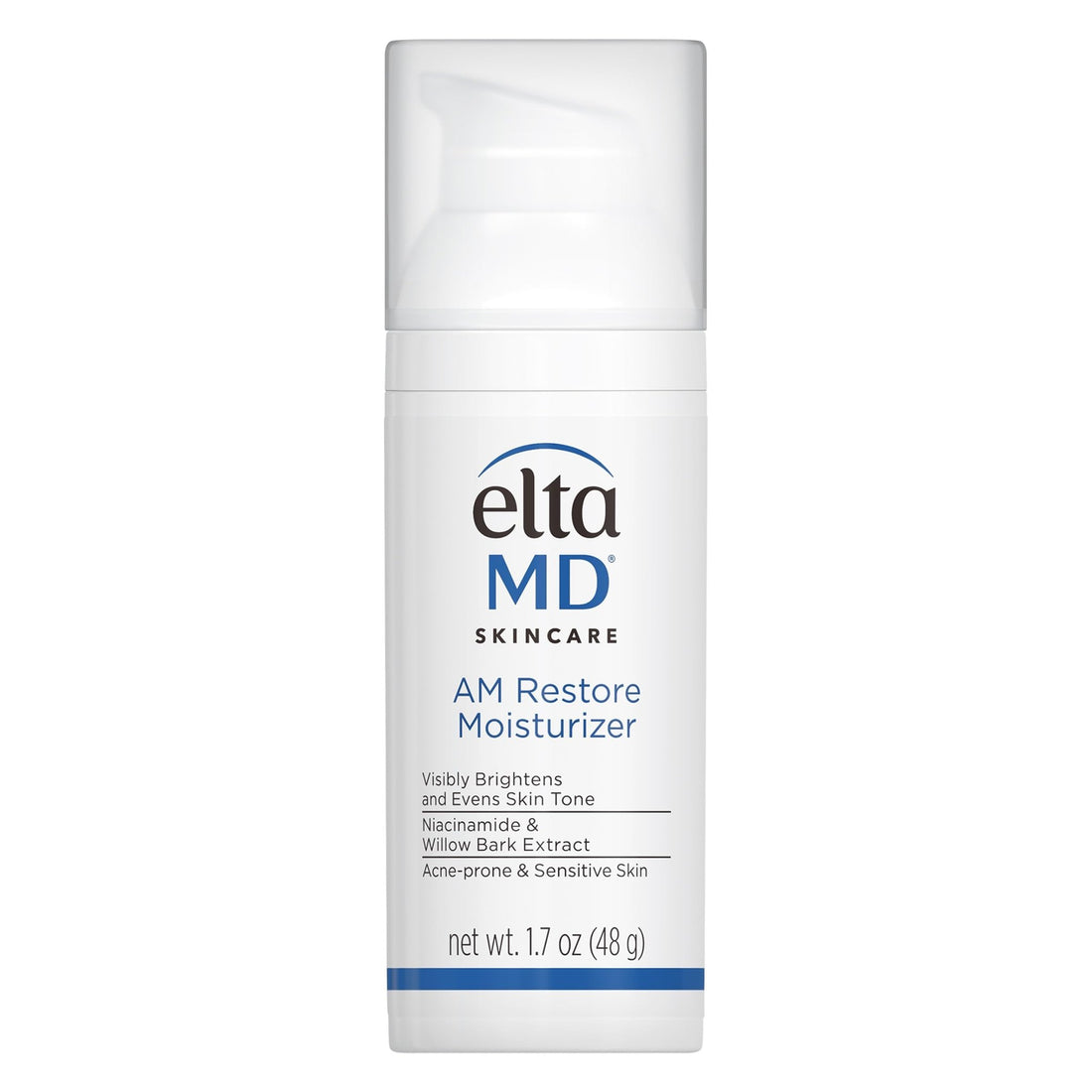 EltaMD AM Restore Face Moisturizer for Women and Men, Light Moisturizer Face Cream, Made with Niacinamide and Hyaluronic Acid, 1.7 oz Pump - PrimeBioHealth - canada supplements