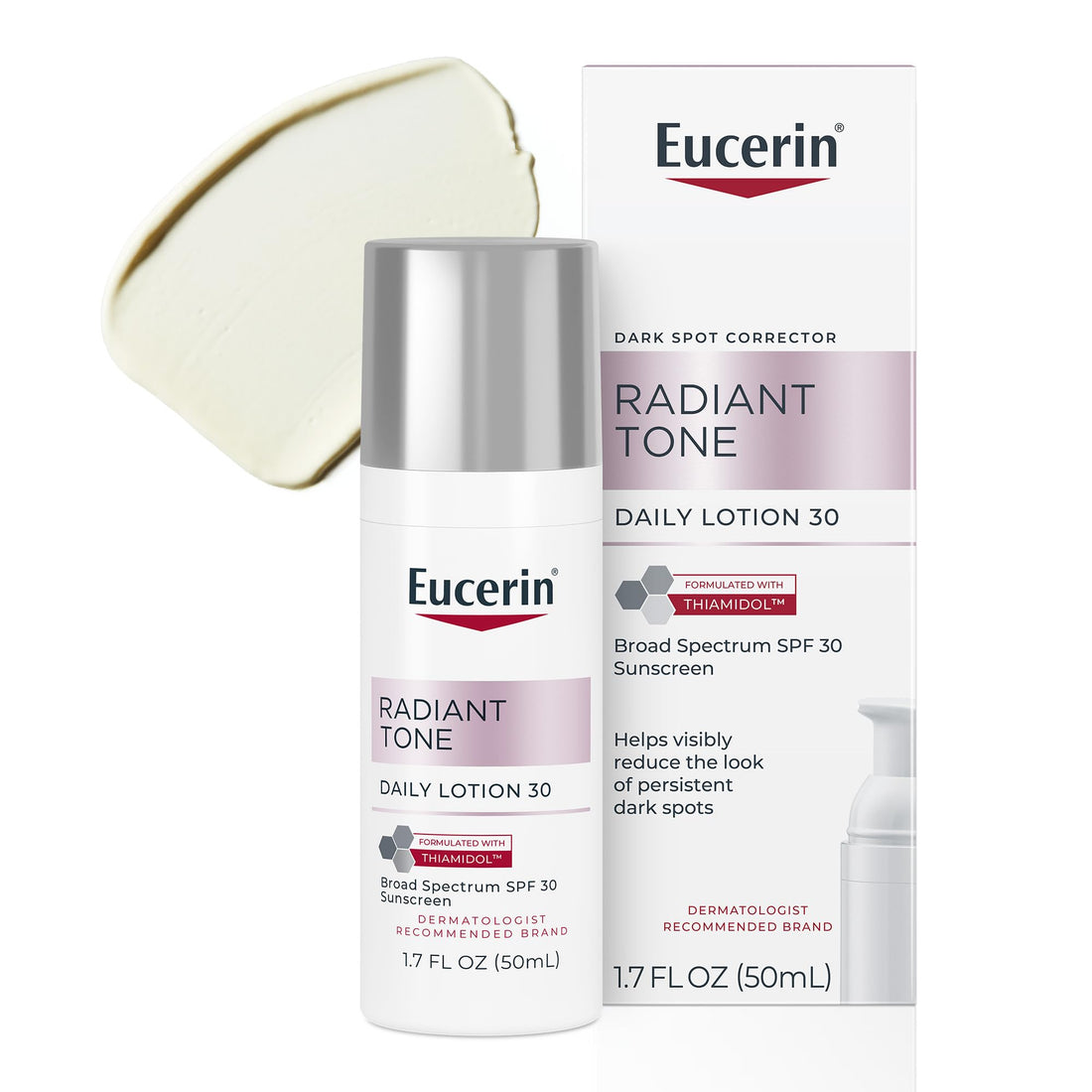 Eucerin Radiant Tone Daily Face Lotion with SPF 30, Dark Spot Corrector with Thiamidol, Face Moisturizer Helps Visibly Reduce - PrimeBioHealth - canada supplements
