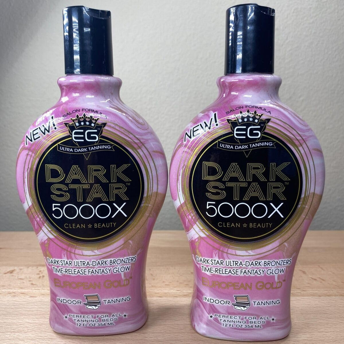 European Gold Dark Star 5000X Indoor Tanning Lotion for Tanning beds, 12 fl oz - PrimeBioHealth - canada supplements