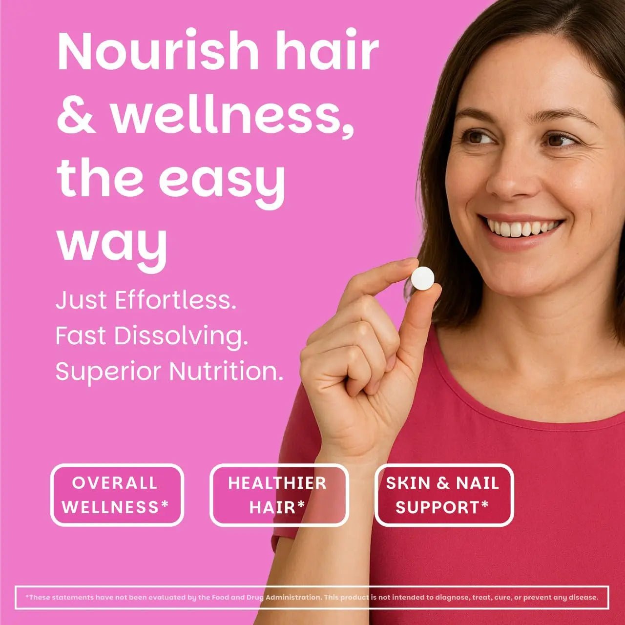 EZ Melts Women's Multi + Hair Growth - Daily Multivitamin for Women - Supports Healthy Energy Levels & Reduced Hair Shedding - PrimeBioHealth - canada supplements