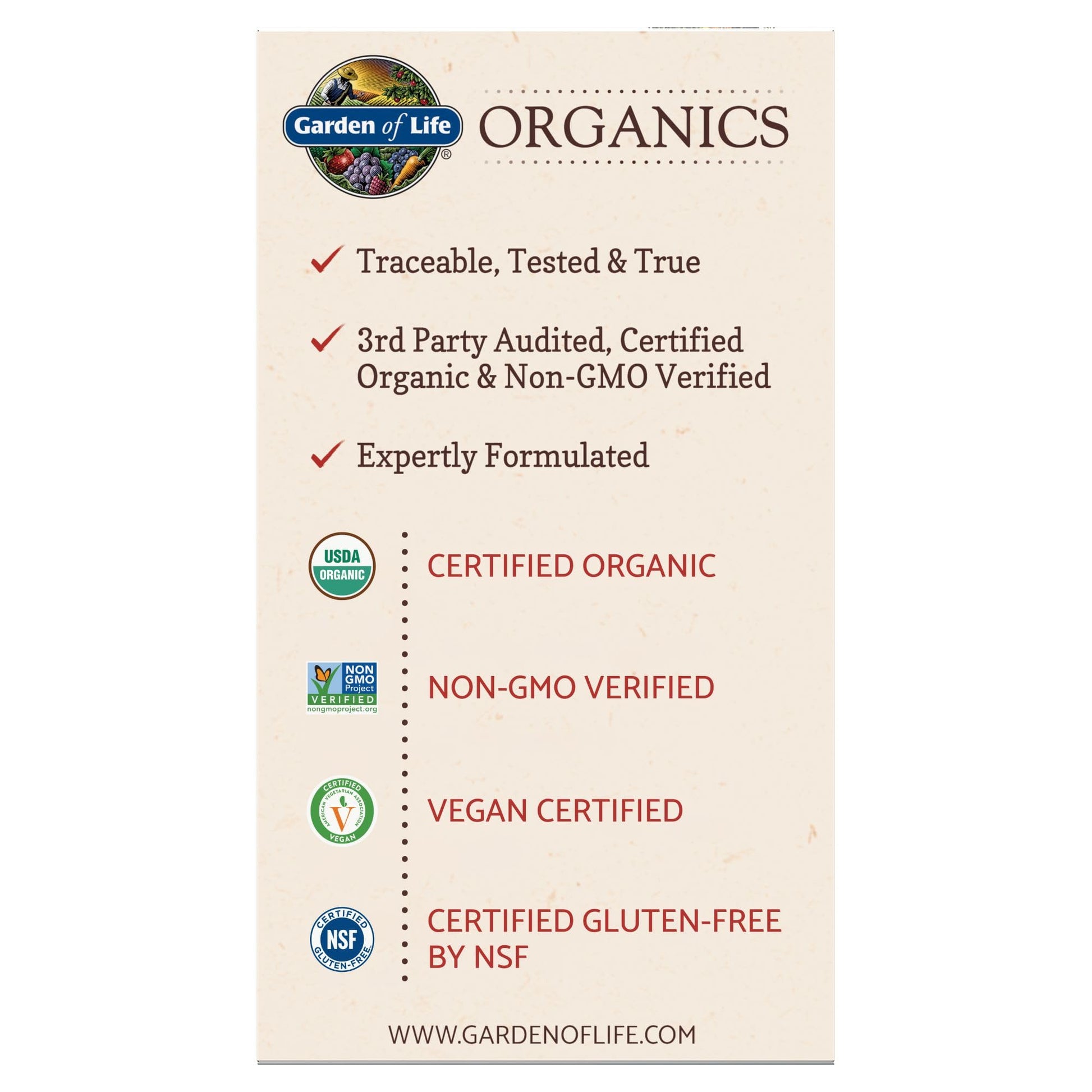 Garden of Life Organic Ashwagandha Supplement with Probiotics & Ginger - Stress, Mood & Energy Support, Vegan, Gluten Free - PrimeBioHealth - canada supplements