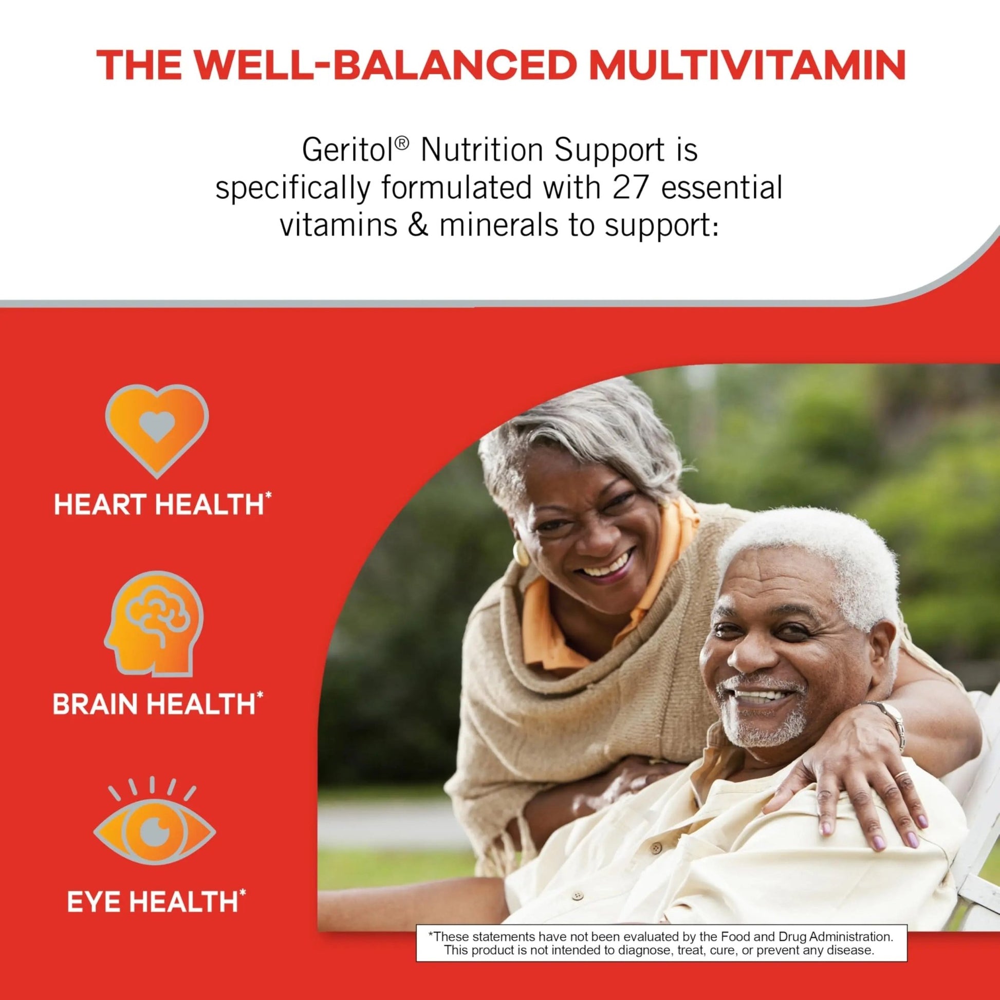 Geritol, Multivitamin Supplement, Contains Antioxidants, Vitamins B, C, E & D and Iron, 27, Minerals, Gluten-Free - PrimeBioHealth - canada supplements