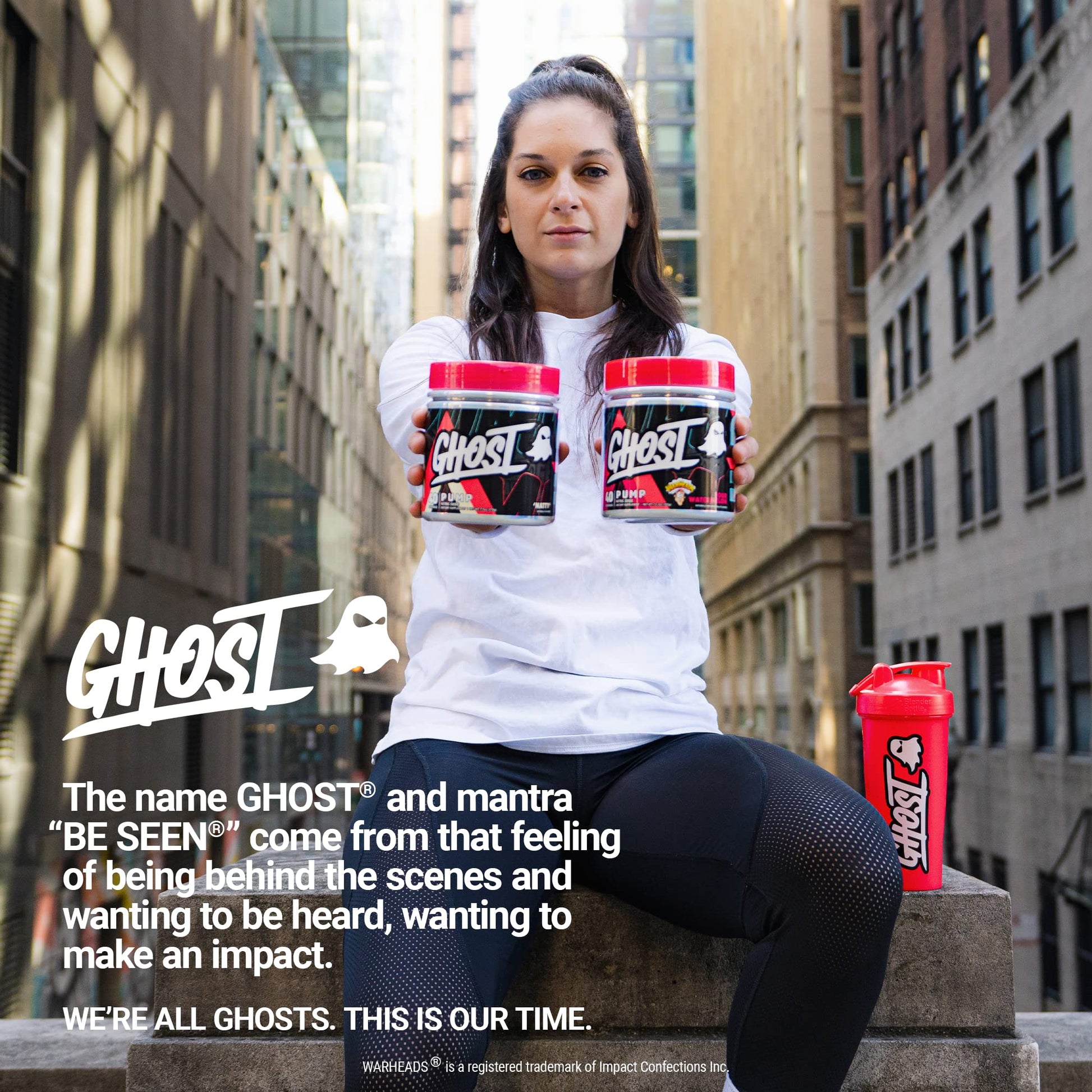 GHOST Pump Nitric Oxide Powder, Warheads Sour Watermelon - 40 Servings - Sugar & Stim-Free Pre-Workout Supplements- L-Citrulline, Arginine Nitrate & L-Glutathione - Soy & Gluten-Free, Vegan - PrimeBioHealth - canada supplements