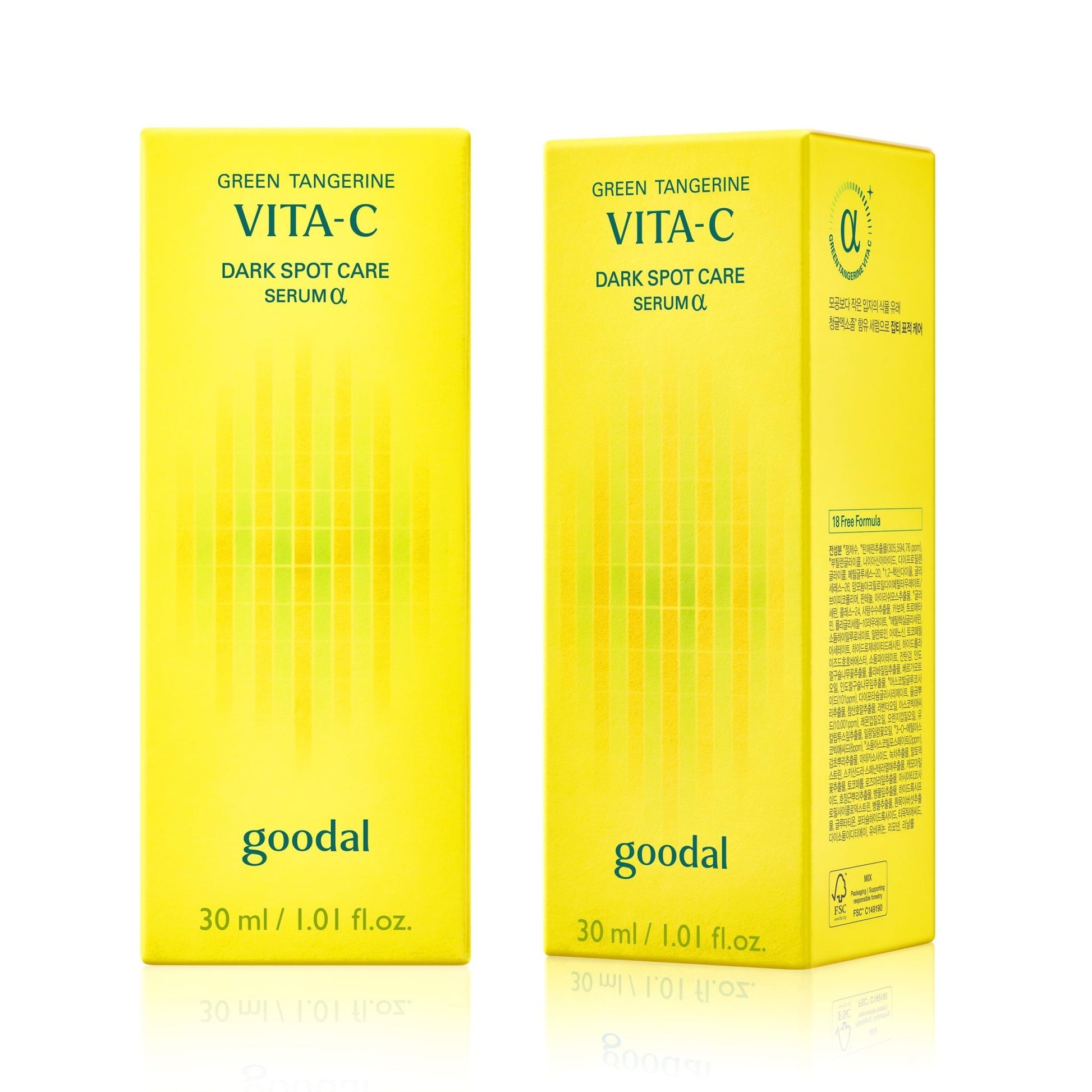 GOODAL Green Tangerine Vitamin C Serum [Advanced Ver.] – Facial Serum with 5% Niacinamide & Exosome Technology - PrimeBioHealth - canada supplements