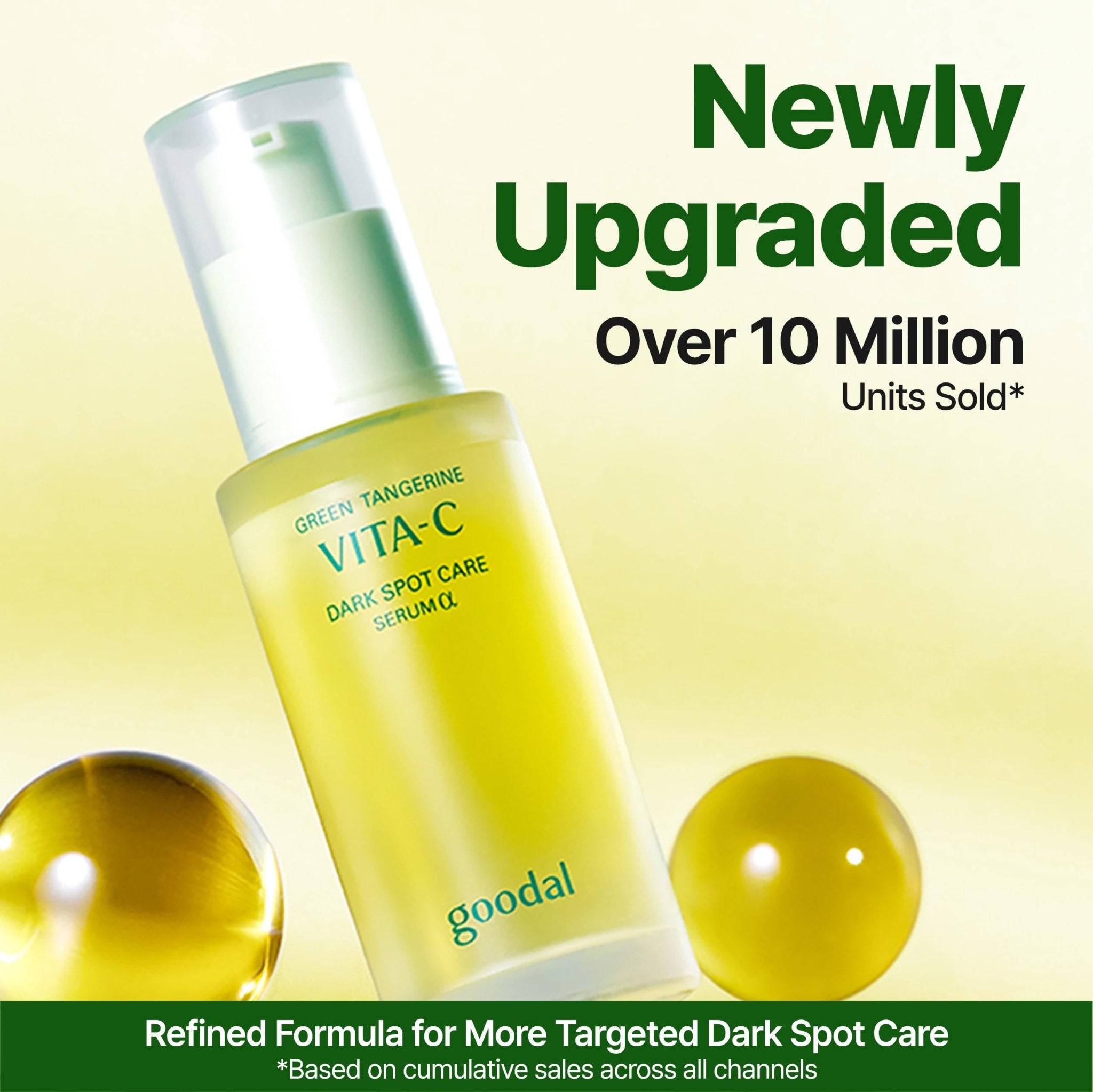 GOODAL Green Tangerine Vitamin C Serum [Advanced Ver.] – Facial Serum with 5% Niacinamide & Exosome Technology - PrimeBioHealth - canada supplements