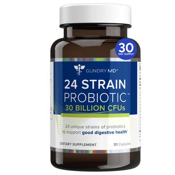 Gundry MD® 24 Strain Probiotic with 30 Billion CFUs, 30 Count - PrimeBioHealth - canada supplements