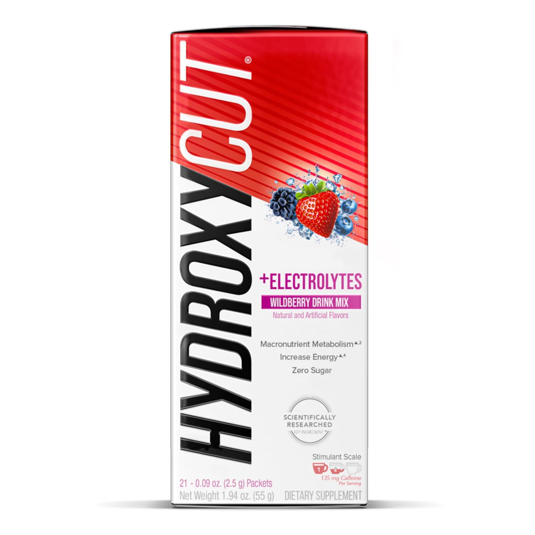 Hydroxycut Drink Mix, Wildberry Blast - 21 Travel-Size Packets - Zero Calories, Zero Sugar - Boost Metabolism, Burn Calories - PrimeBioHealth - canada supplements
