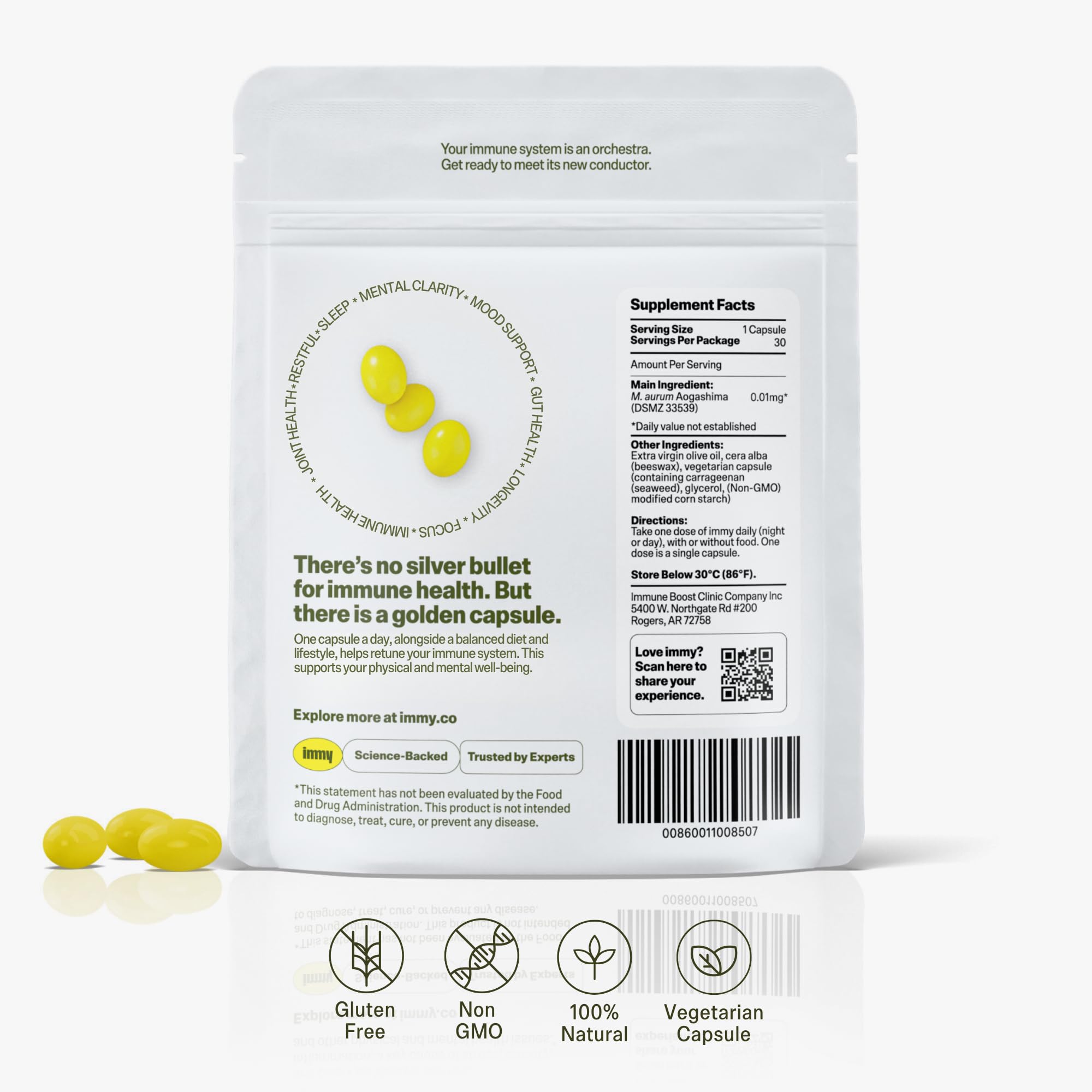 IMMY Doctor-Developed Inflammation Support - 90 Capsules - Supports Healthy Inflammatory Response & Immune Resilience - PrimeBioHealth - canada supplements