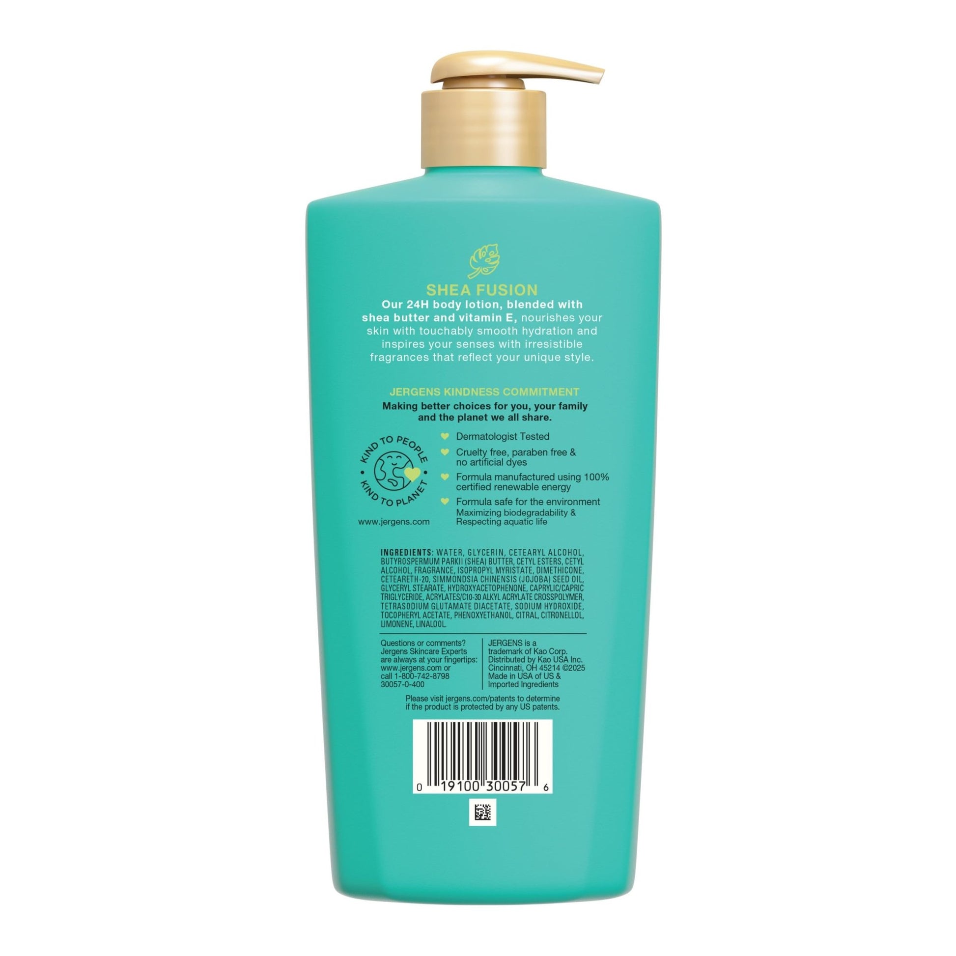 Jergens Shea Fusion Tropical Escape Body Lotion, Moisturizer with Shea Butter & Vitamin E, 14 Fl Oz - PrimeBioHealth - canada supplements