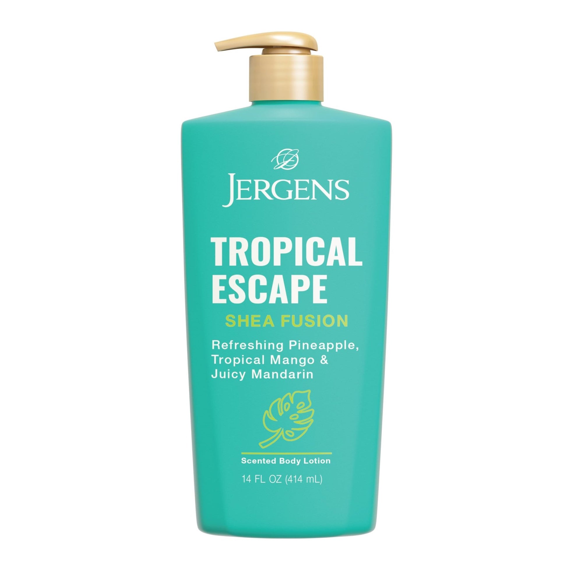 Jergens Shea Fusion Tropical Escape Body Lotion, Moisturizer with Shea Butter & Vitamin E, 14 Fl Oz - PrimeBioHealth - canada supplements