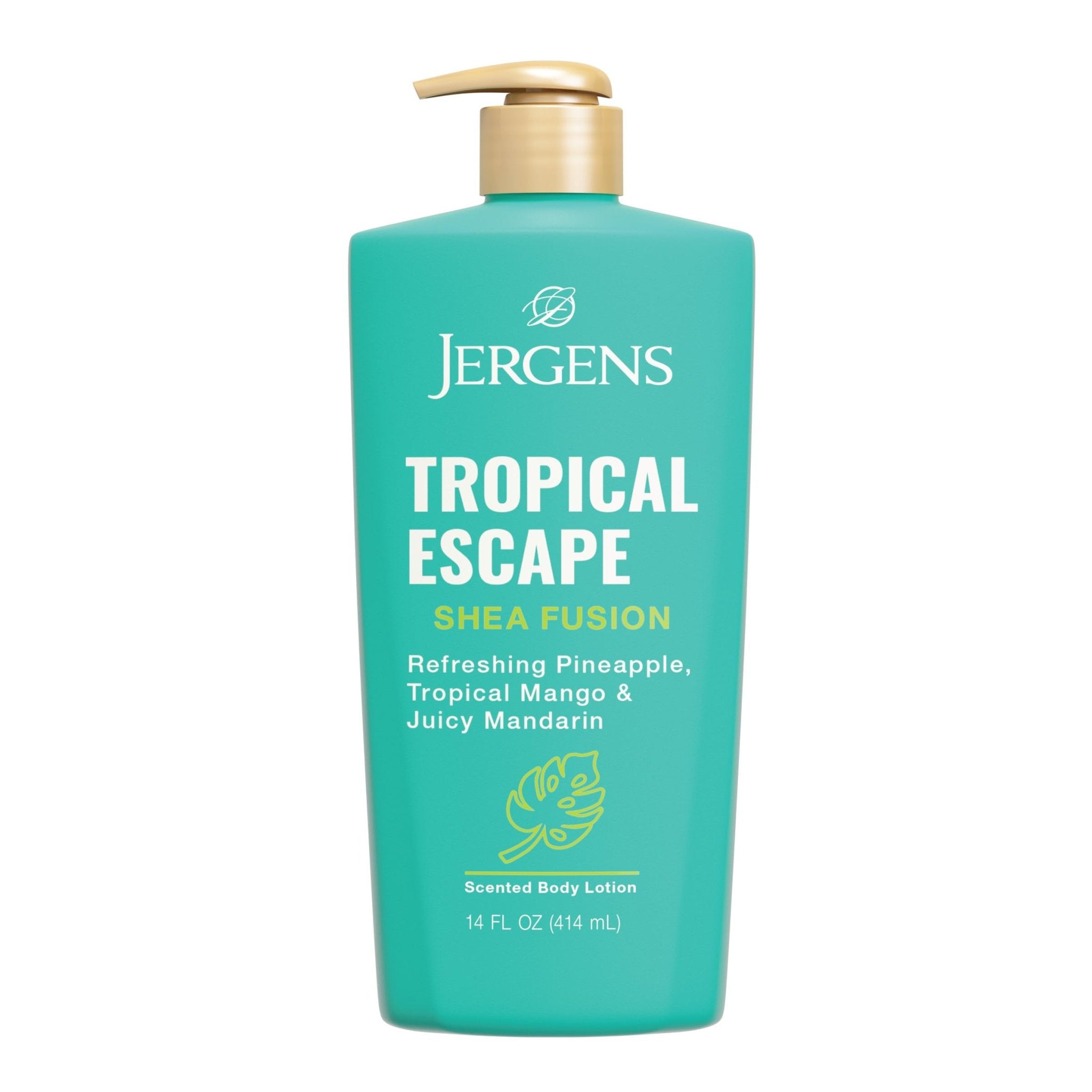 Jergens Shea Fusion Tropical Escape Body Lotion, Moisturizer with Shea Butter & Vitamin E, 14 Fl Oz - PrimeBioHealth - canada supplements