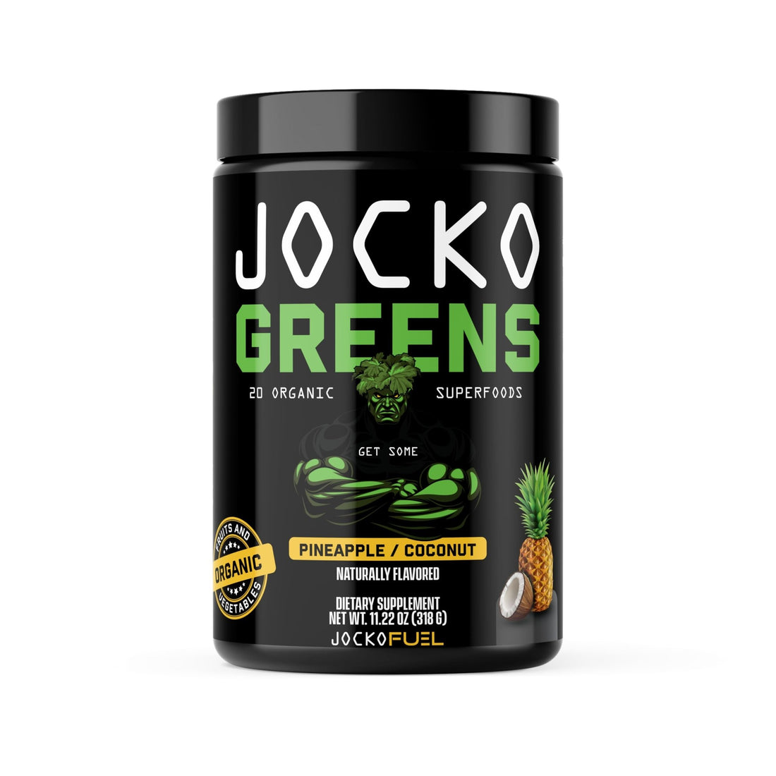Jocko Fuel Daily Greens Powder - Premium Organic Greens Superfood Powder for Gut Health, Digestion, Bloating, Immune Support with Spirulina, Chlorella, - PrimeBioHealth - canada supplements