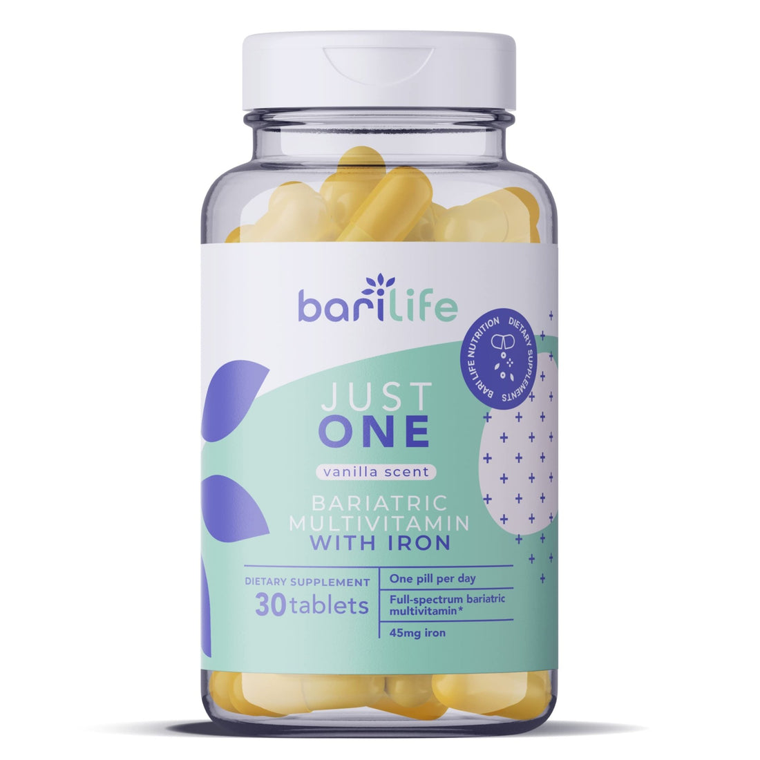 Just One - Once Daily Bariatric Multivitamin with Iron (30) - PrimeBioHealth - canada supplements