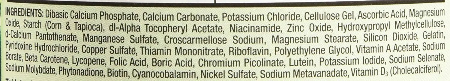 Kirkland Signature Adult 50+ Multi Vitamins & Minerals, 400 Tablets (2 Pack) - PrimeBioHealth - canada supplements