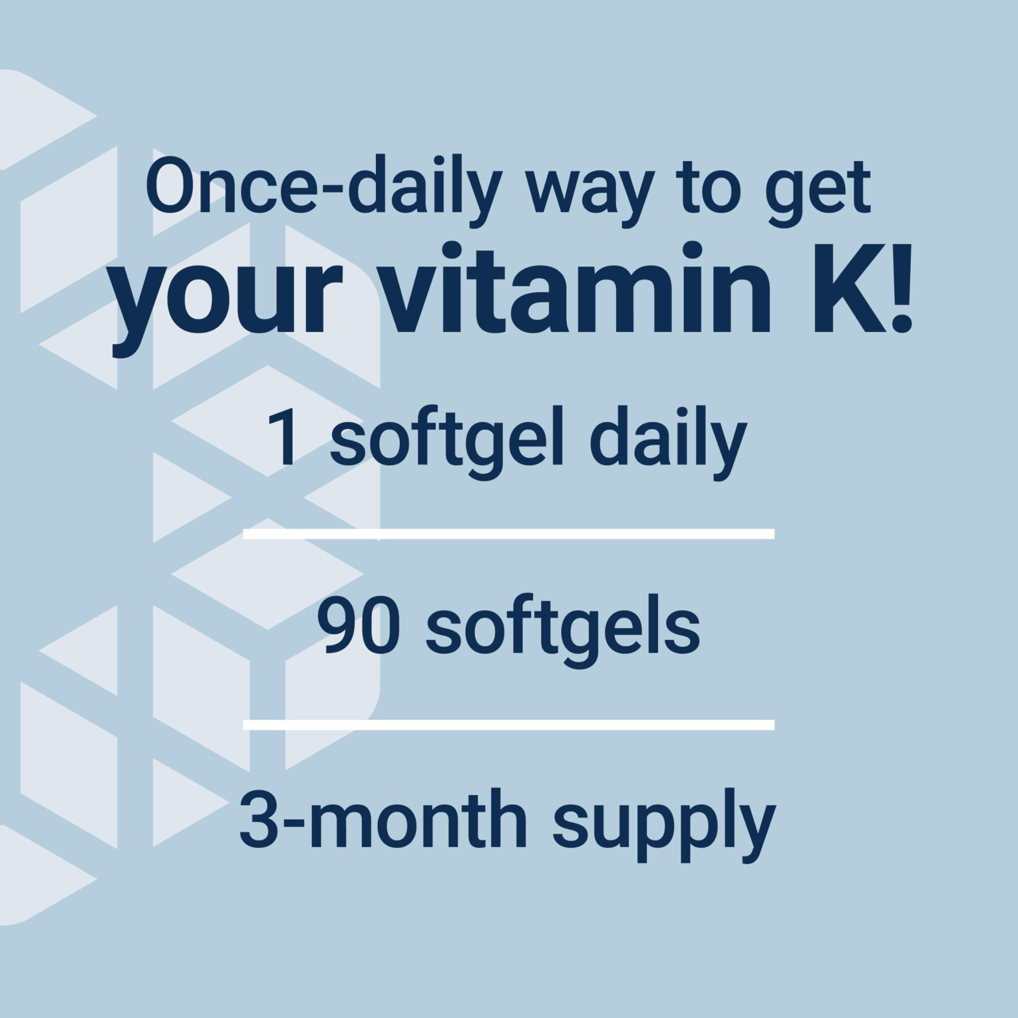 Life Extension Super K, Vitamin K Supplement, 2000 Mcg Vitamin K and 1180 Mcg Vitamin K2, Heart Health, Once-Daily, 90 Softgels - PrimeBioHealth - canada supplements