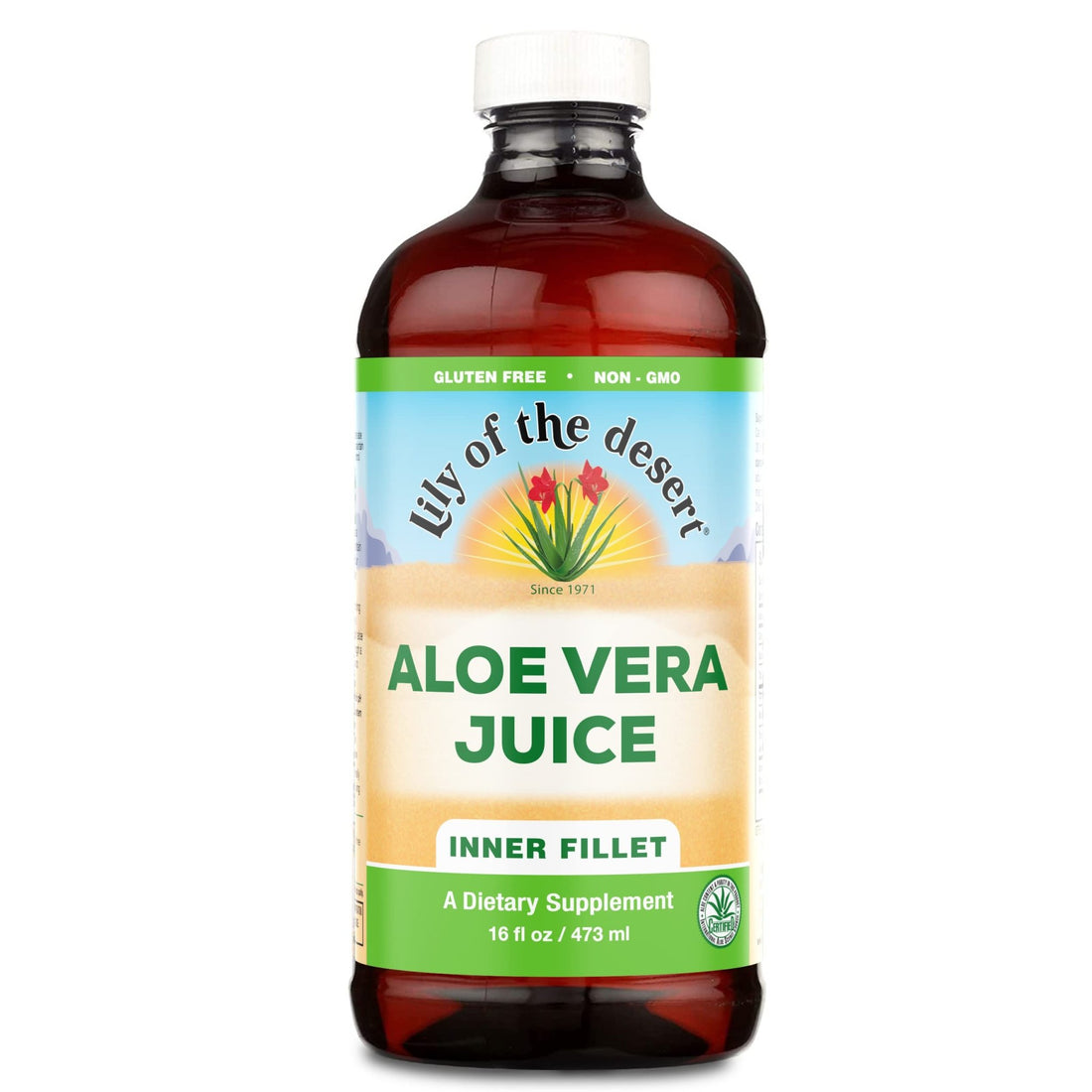 Lily of the Desert Organic Aloe Vera Juice – Inner Fillet, 16 fl oz - PrimeBioHealth - canada supplements