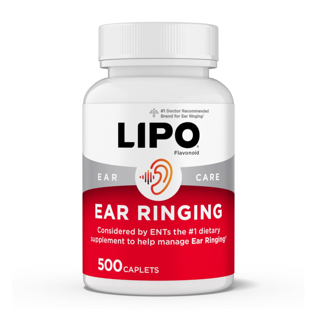 Lipo Flavonoid Ear Ringing - Doctor-Recommended for Ringing Ears – Clinically Proven Lemon Bioflavonoid Complex with Vitamins C, B1, B2, B6, B12, - PrimeBioHealth - canada supplements
