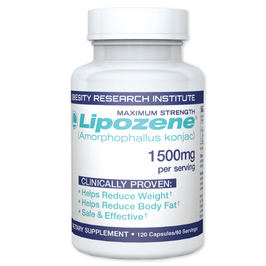 Lipozene MEGA Bottle - 120 Capsules, Making it Our Largest Size Available - Appetite Suppressant - PrimeBioHealth - canada supplements
